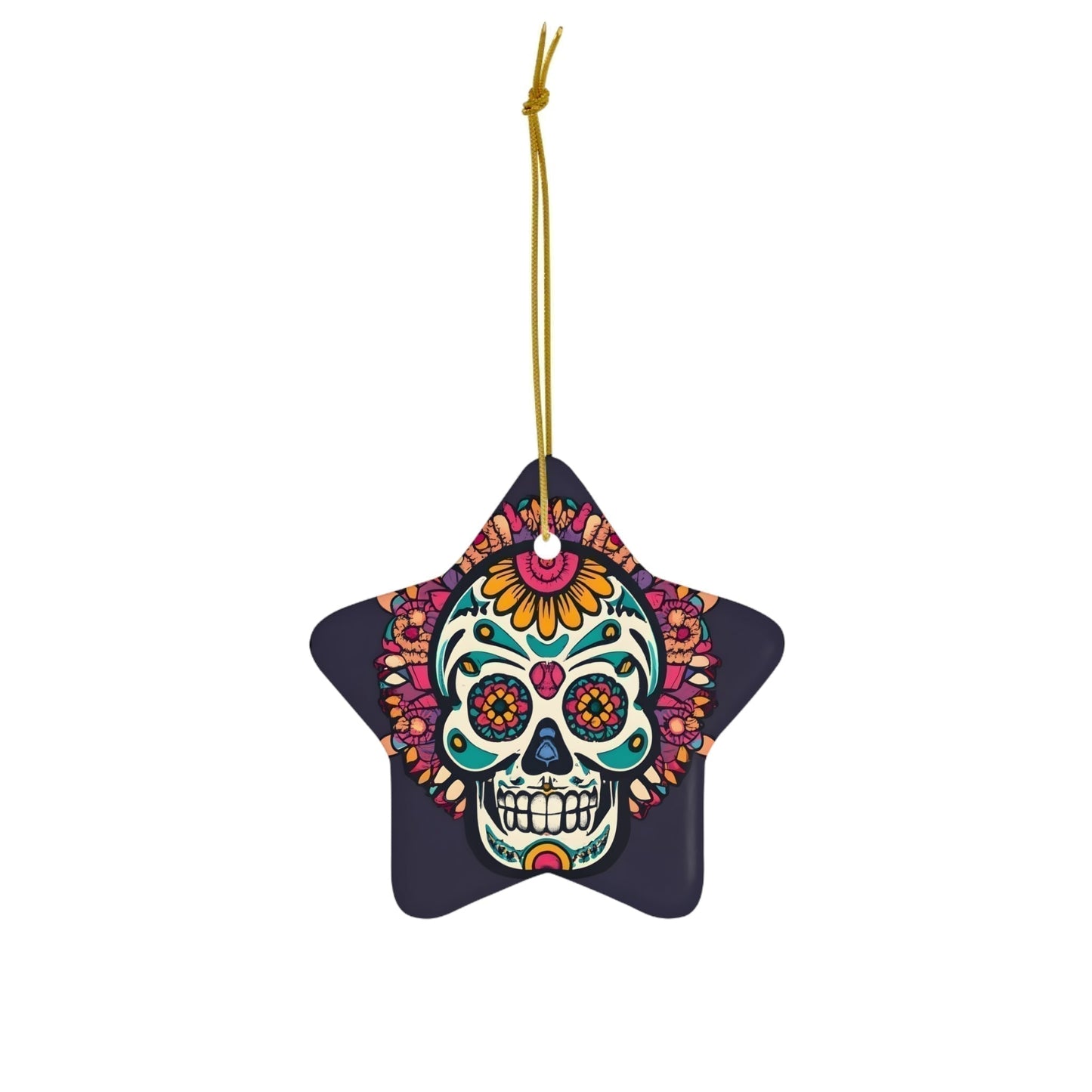 Dark Kult Mal Muerto Ceramic Ornament, 4 Shapes Verdine Daniels