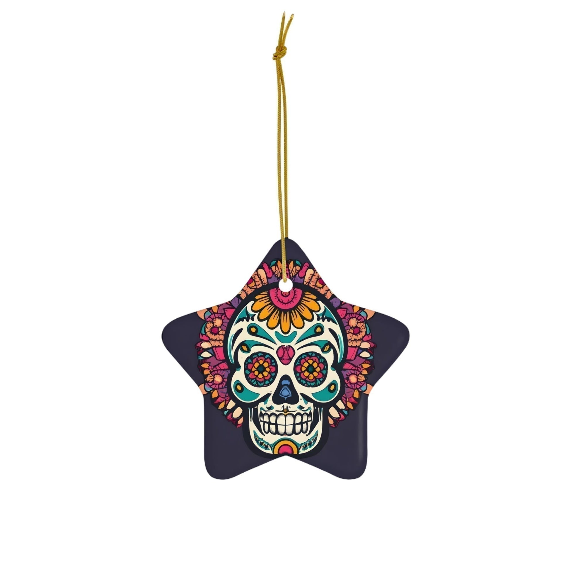 Dark Kult Mal Muerto Ceramic Ornament, 4 Shapes Verdine Daniels