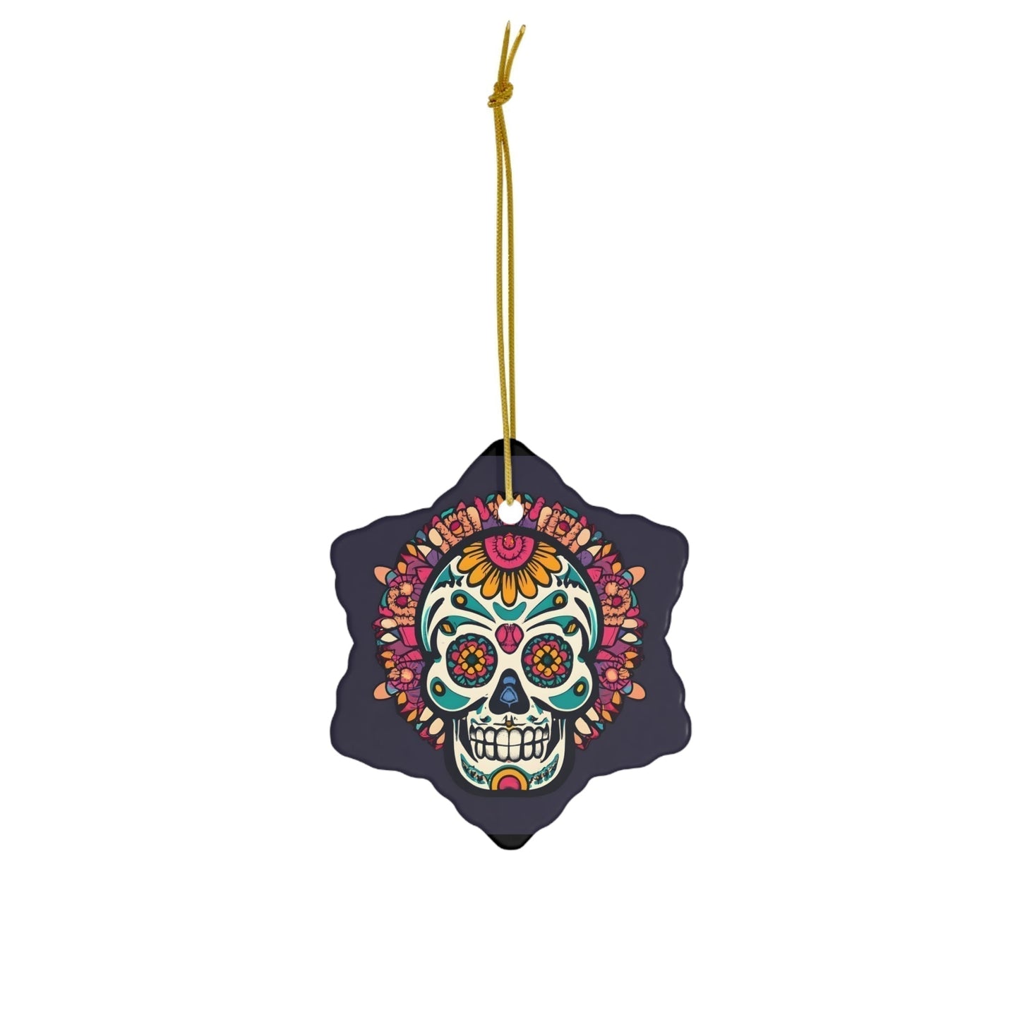 Dark Kult Mal Muerto Ceramic Ornament, 4 Shapes Verdine Daniels