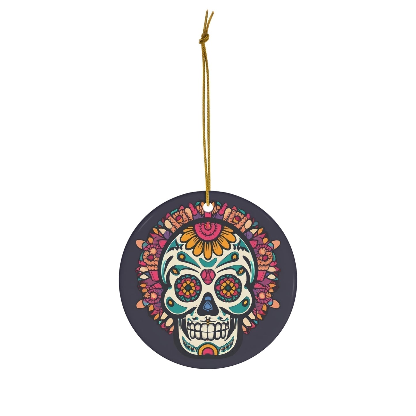 Dark Kult Mal Muerto Ceramic Ornament, 4 Shapes Verdine Daniels