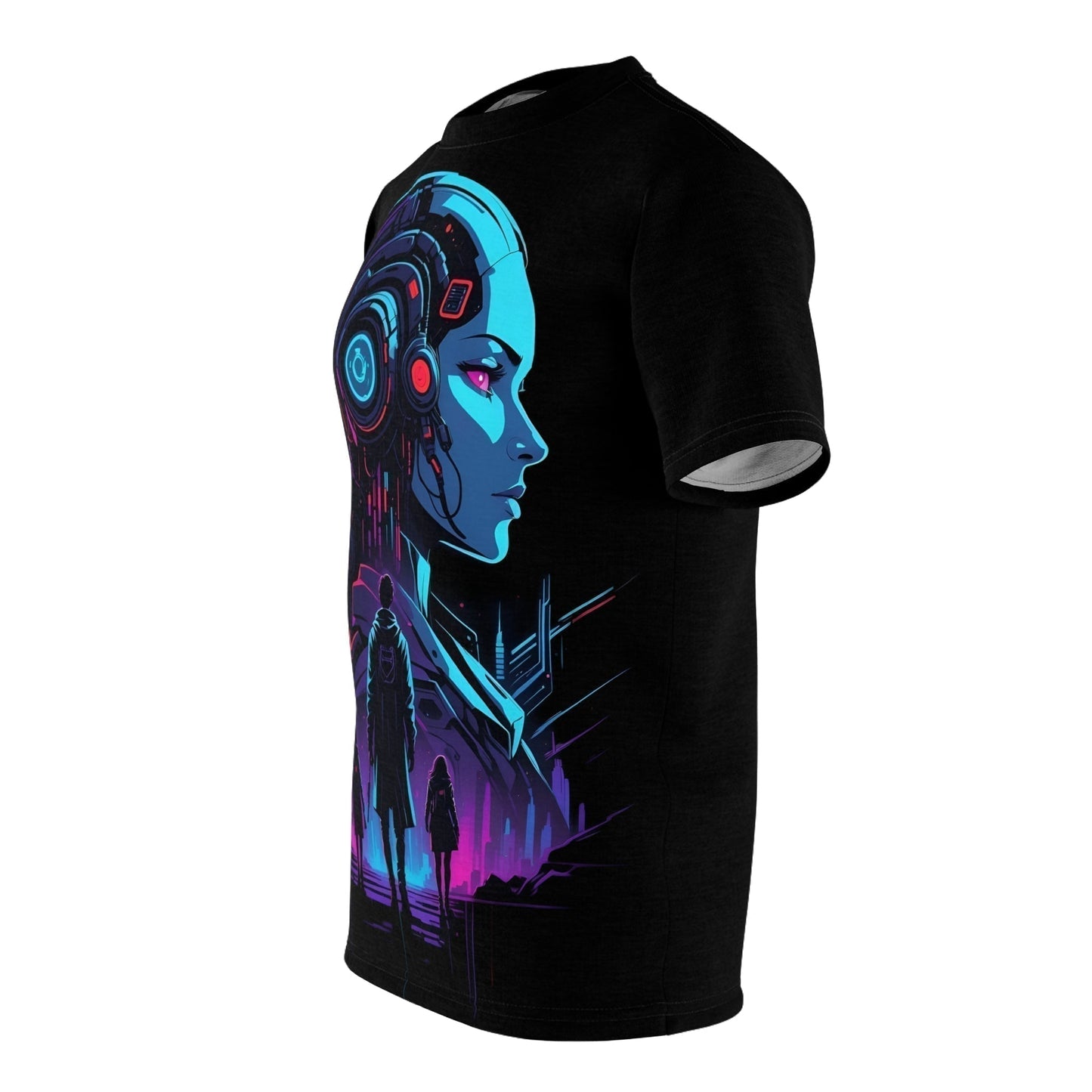 Dark Kult - Neon Dream - Attack the Fortress Unisex Cut & Sew Tee Verdine Daniels