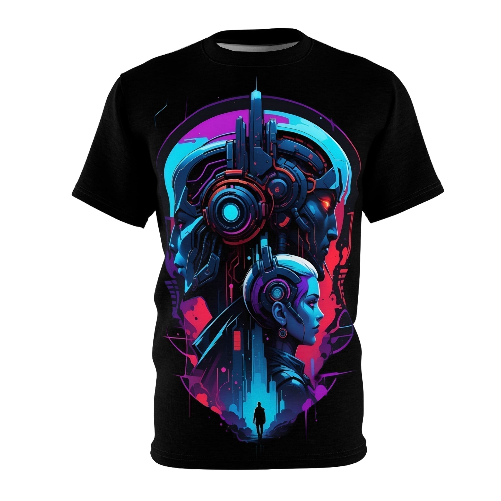 Dark Kult - Neon Dream - Dark Sector Unisex Cut & Sew Tee Verdine Daniels