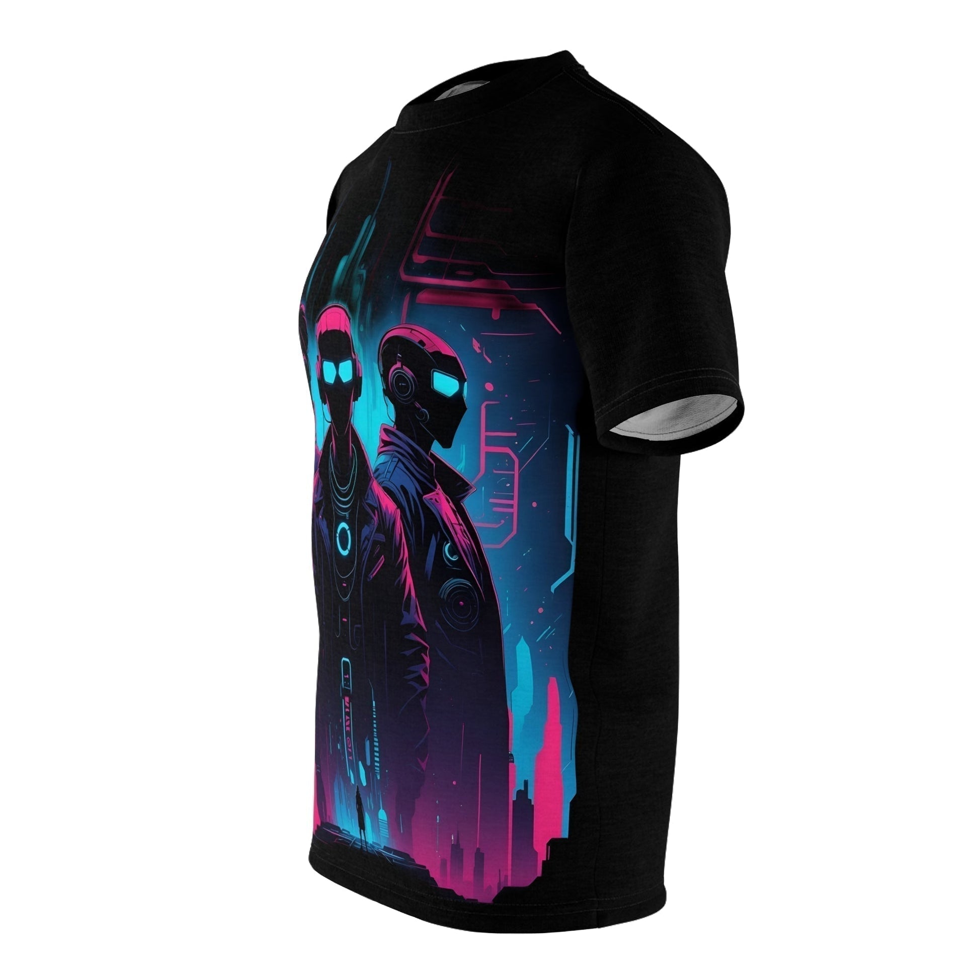 Dark Kult - Neon Dream - Hackers Unisex Cut & Sew Tee Verdine Daniels
