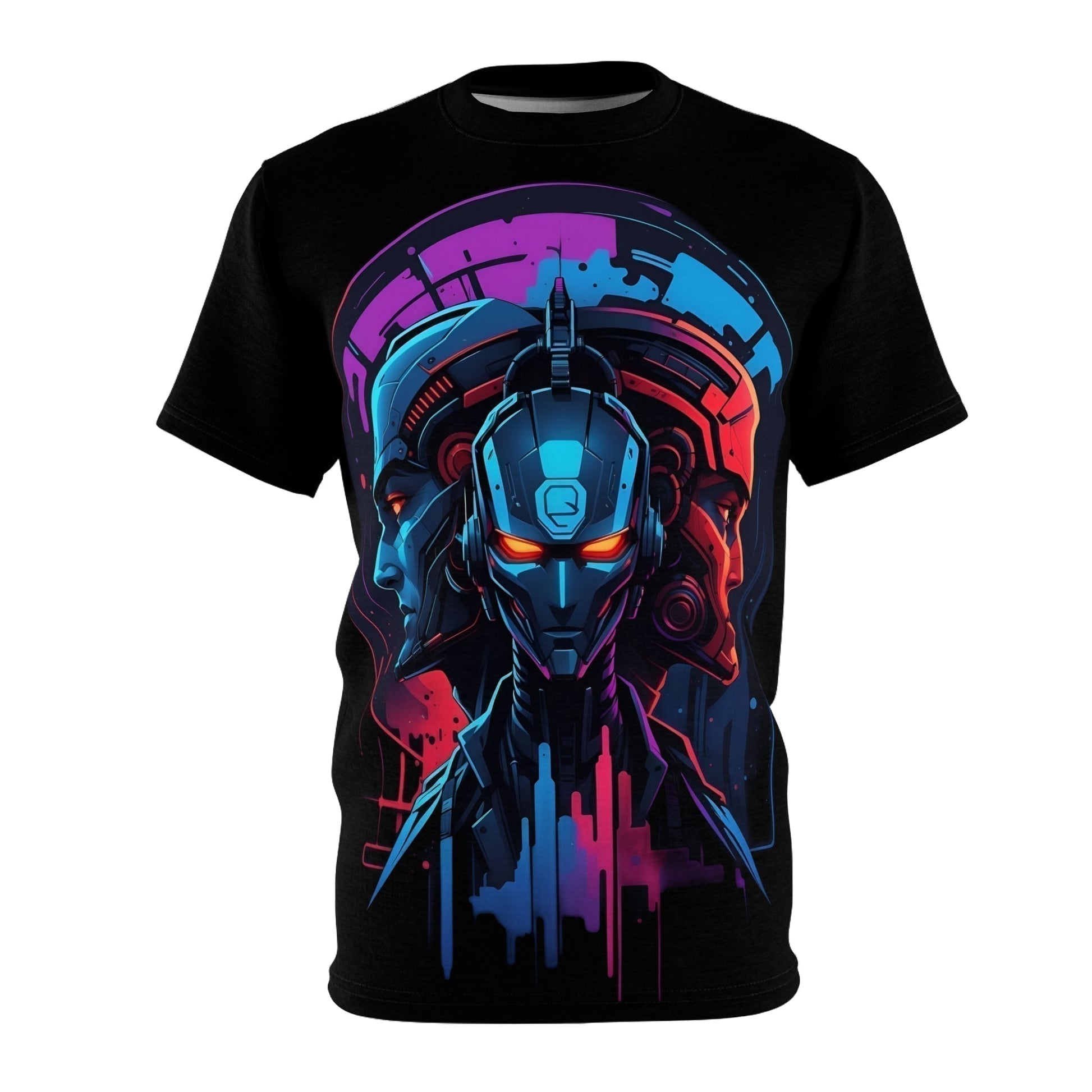 Dark Kult - Neon Dream - Mainframe Unisex Cut & Sew Tee Verdine Daniels