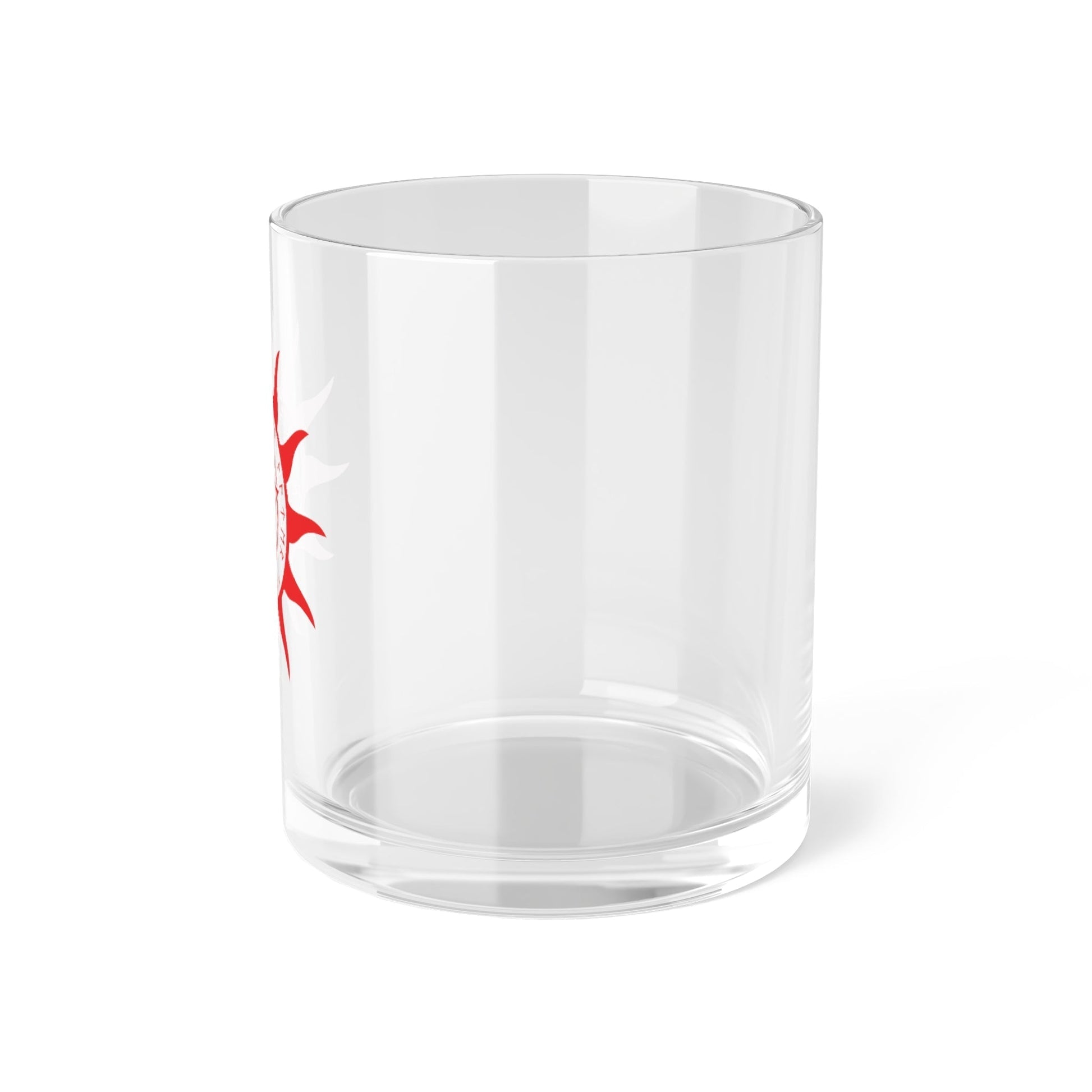 Dark Kult Red Flame Pentacle Bar Glass Verdine Daniels