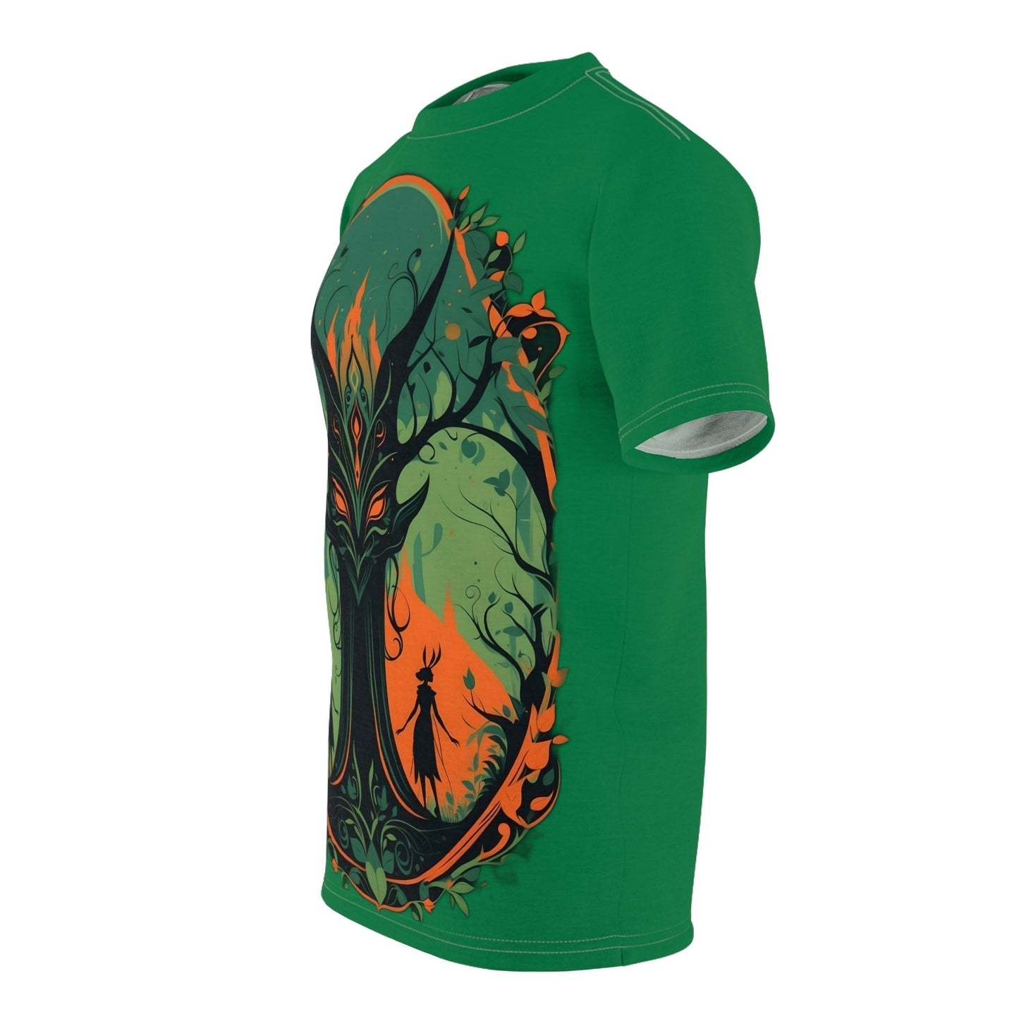 Dark Kult - The Forest Collective - Tree Of Wisdom Unisex Cut & Sew Tee Verdine Daniels