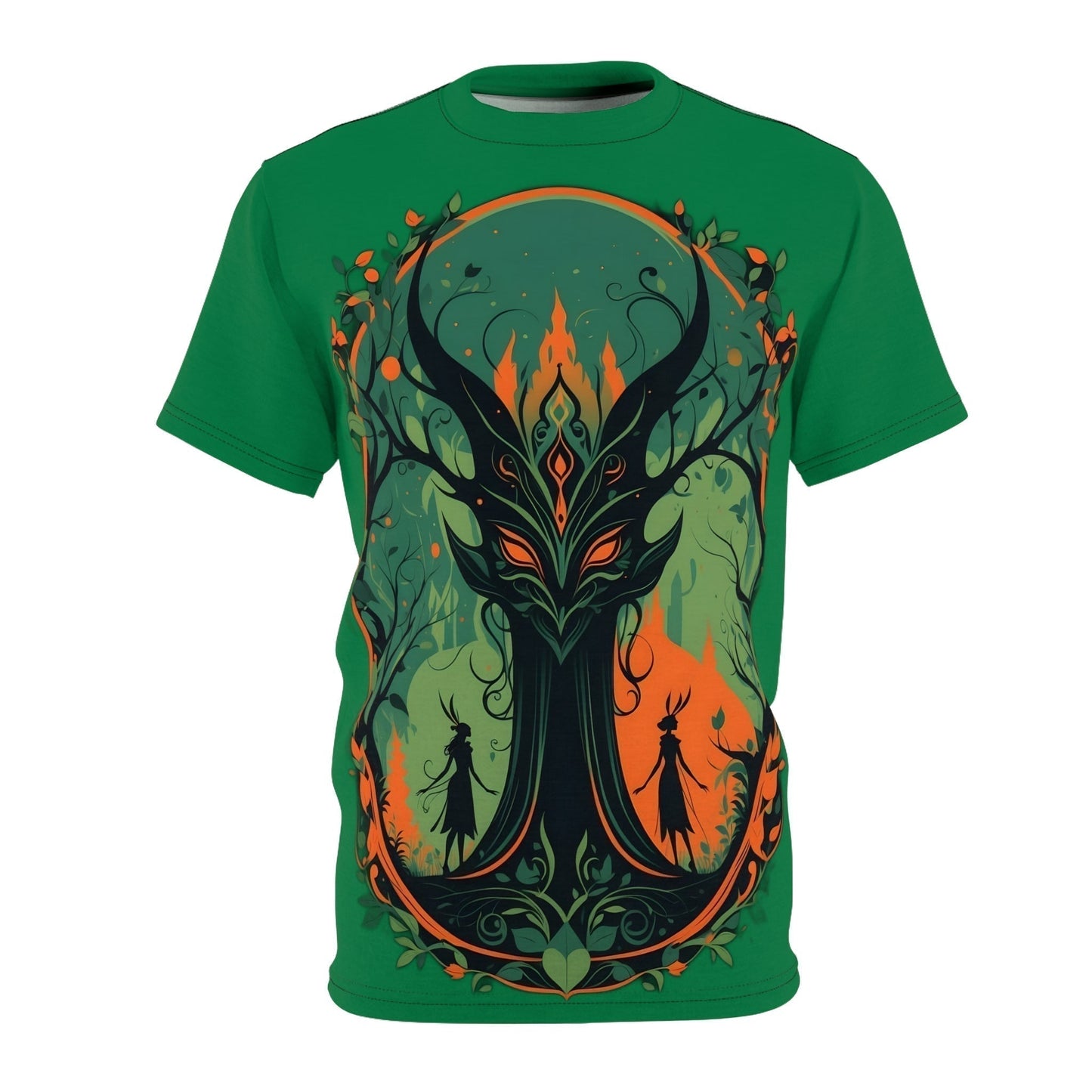 Dark Kult - The Forest Collective - Tree Of Wisdom Unisex Cut & Sew Tee Verdine Daniels