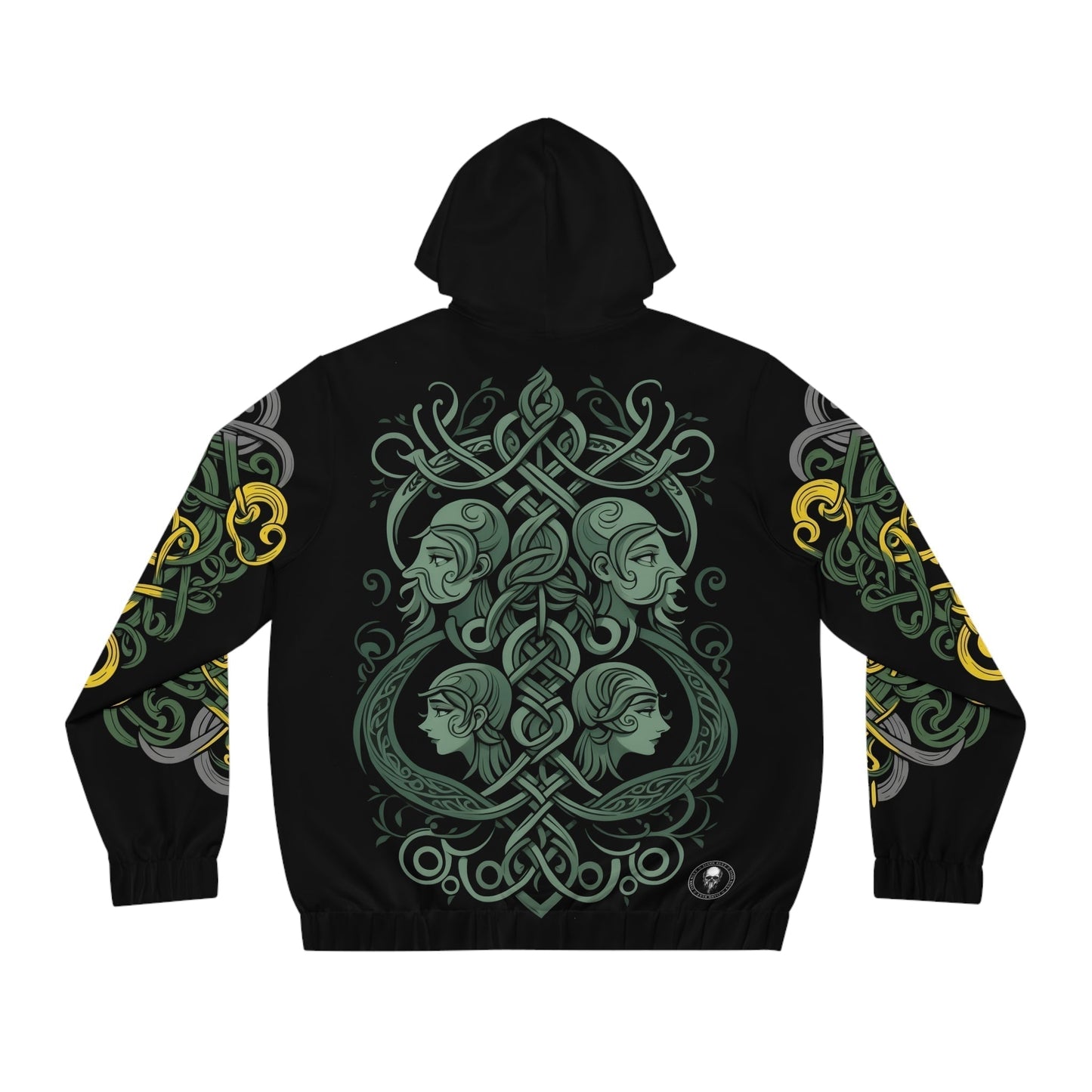 Dark Kult - The Northman Collection - Family - Men's Full-Zip Hoodie (AOP) Verdine Daniels