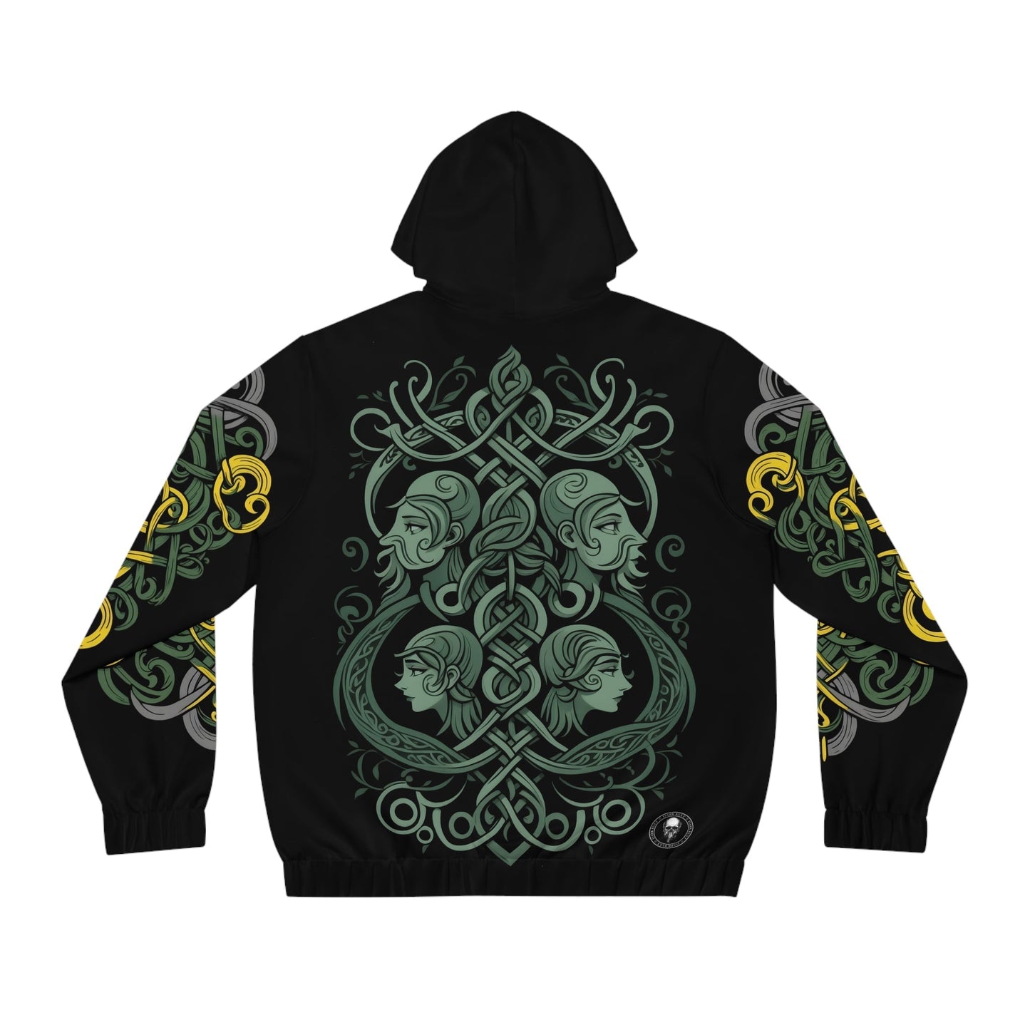 Dark Kult - The Northman Collection - Family - Men's Full-Zip Hoodie (AOP) Verdine Daniels