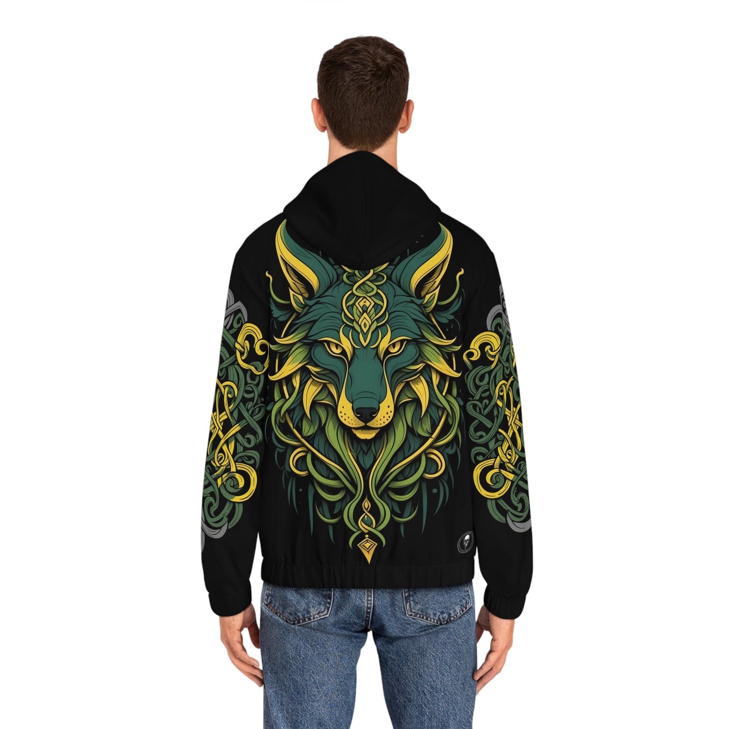 Dark Kult - The Northman Collection - Fenrir - Men's Full-Zip Hoodie (AOP) Verdine Daniels