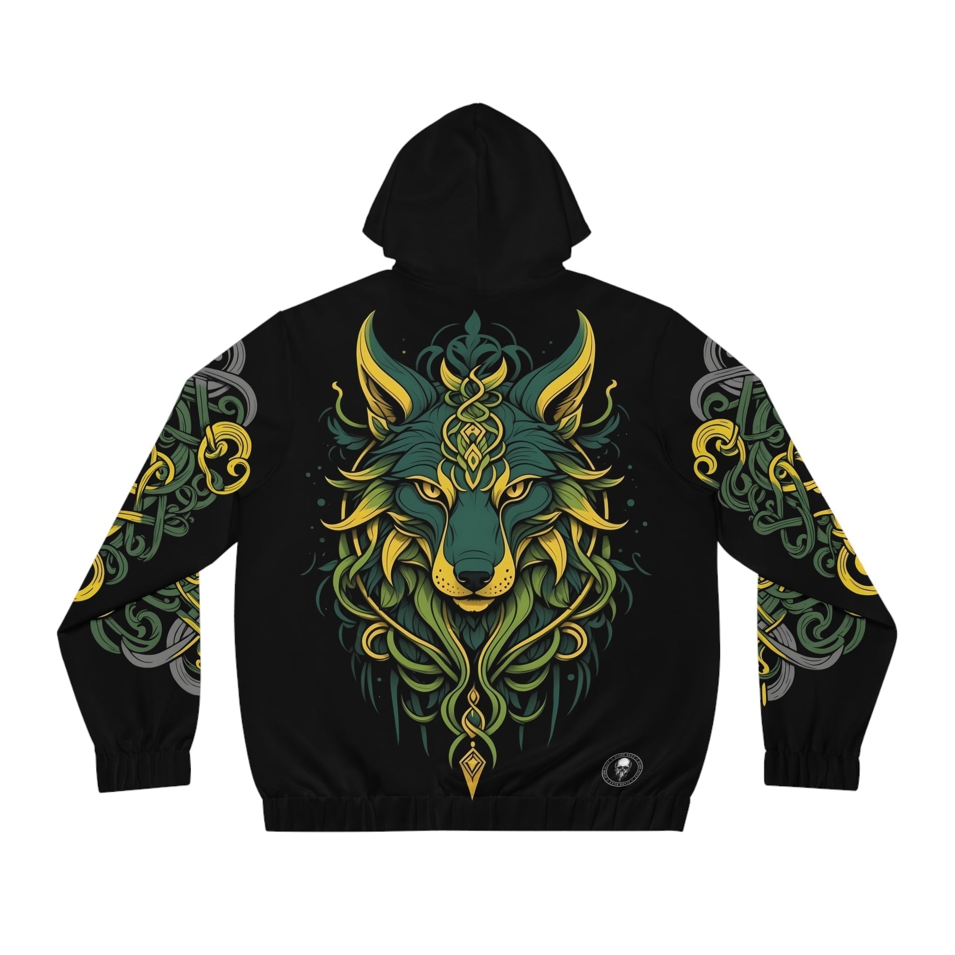 Dark Kult - The Northman Collection - Fenrir - Men's Full-Zip Hoodie (AOP) Verdine Daniels