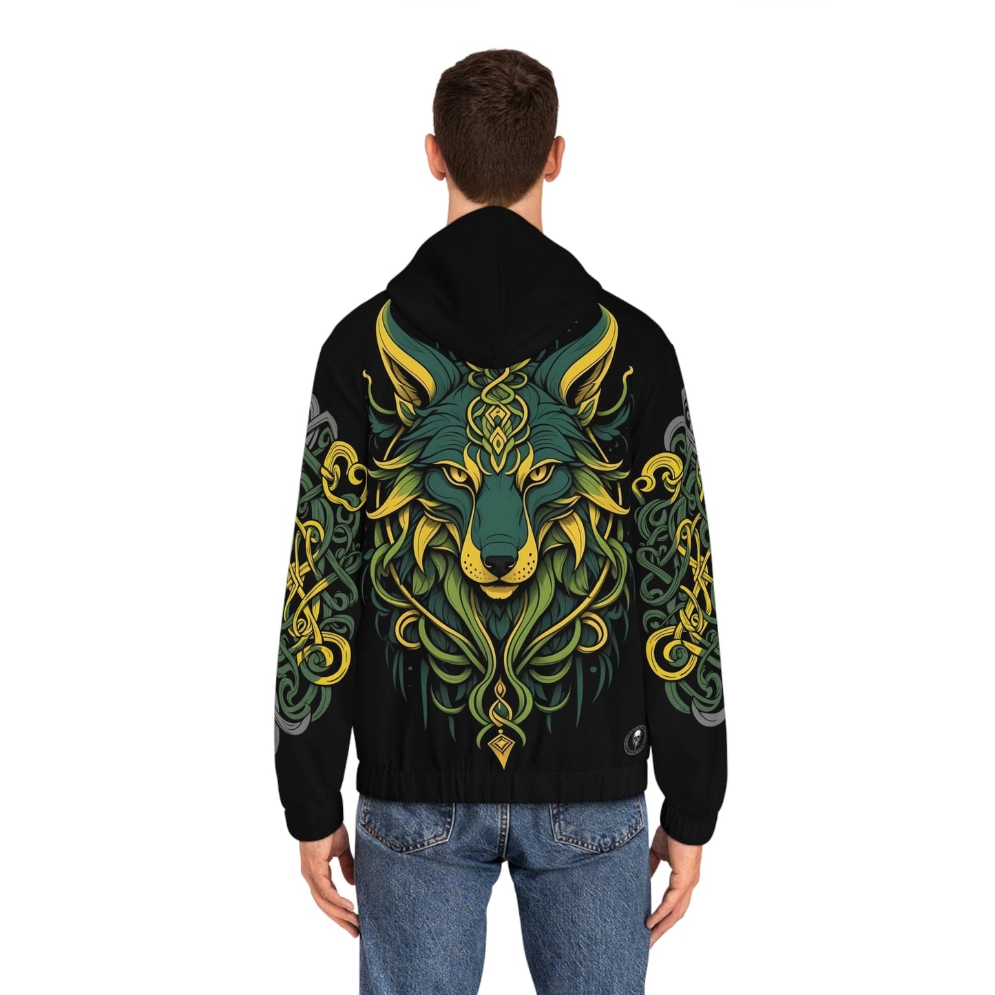 Dark Kult - The Northman Collection - Fenrir - Men's Full-Zip Hoodie (AOP) Verdine Daniels