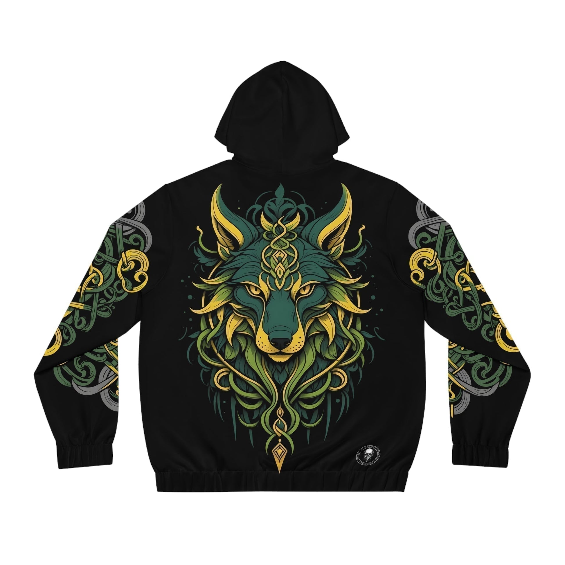Dark Kult - The Northman Collection - Fenrir - Men's Full-Zip Hoodie (AOP) Verdine Daniels