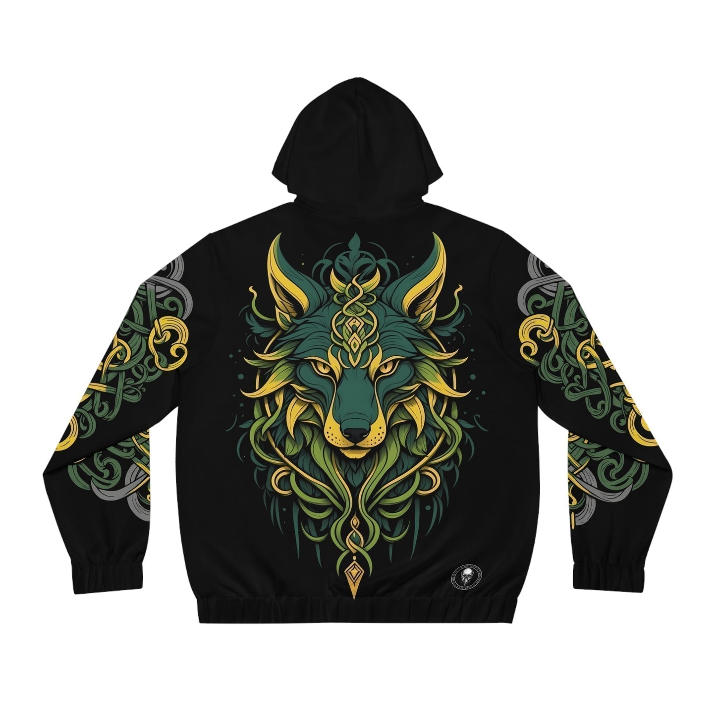 Dark Kult - The Northman Collection - Fenrir - Men's Full-Zip Hoodie (AOP) Verdine Daniels