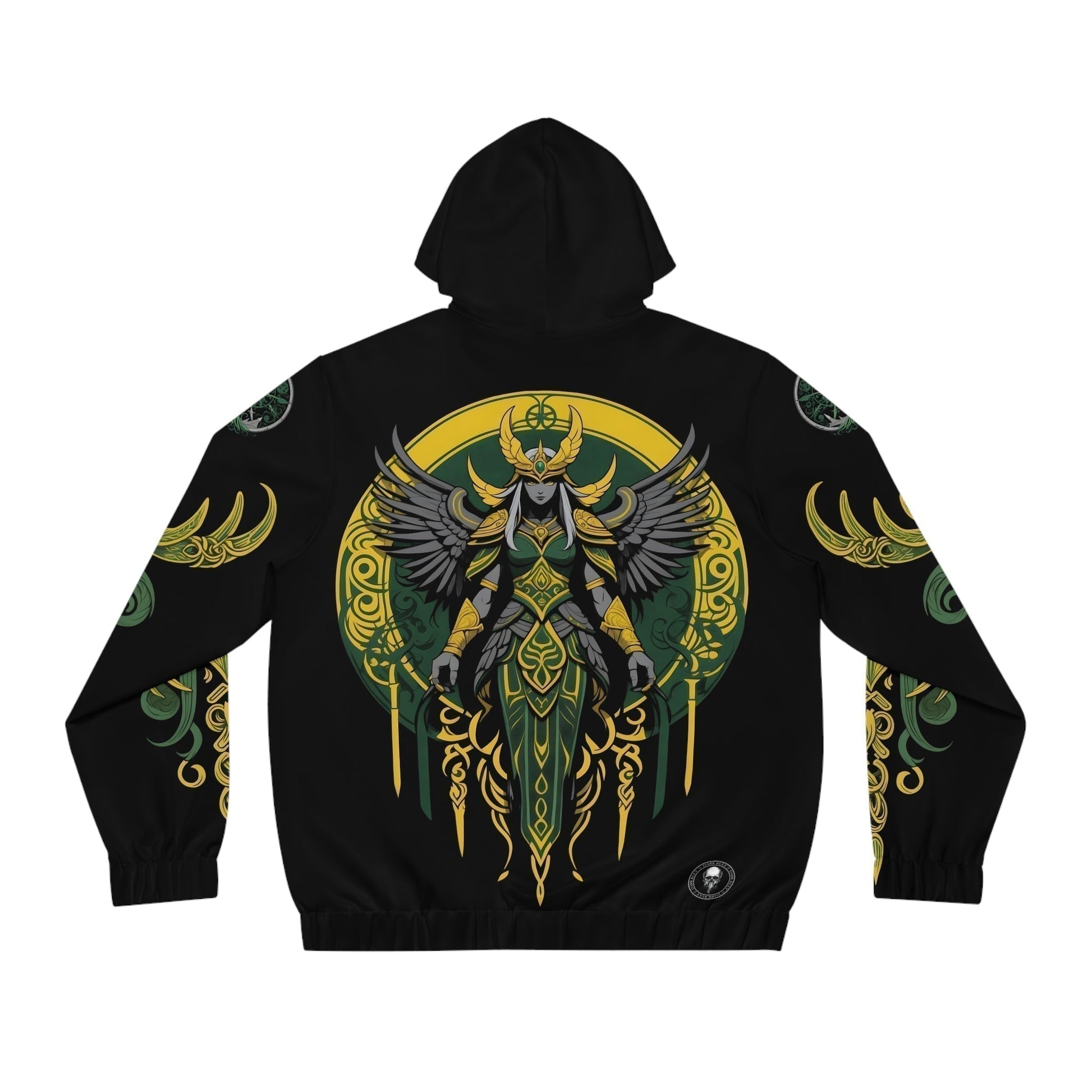 Dark Kult - The Northman Collection - Valkyrie - Men's Full-Zip Hoodie (AOP) Verdine Daniels
