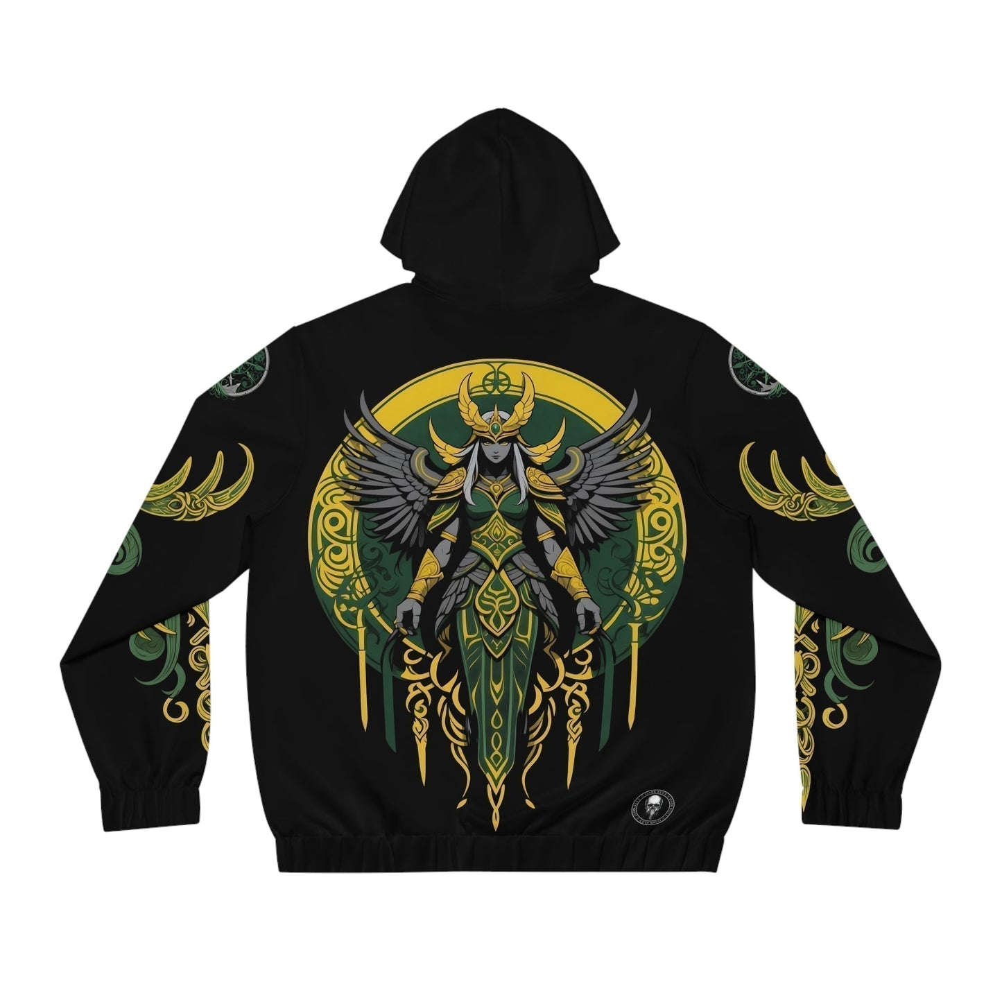 Dark Kult - The Northman Collection - Valkyrie - Men's Full-Zip Hoodie (AOP) Verdine Daniels
