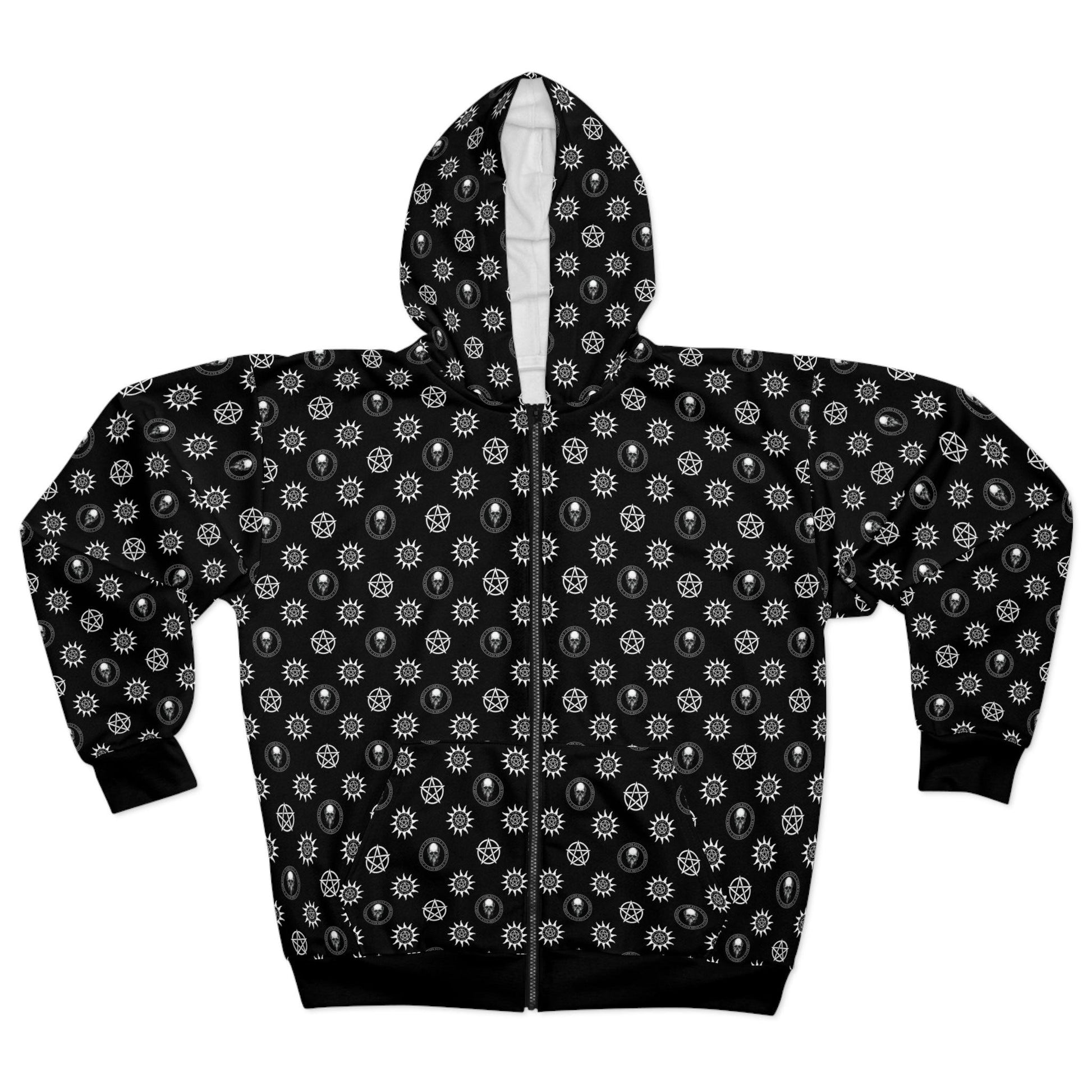 Dark Kult Unisex Zip Hoodie Verdine Daniels