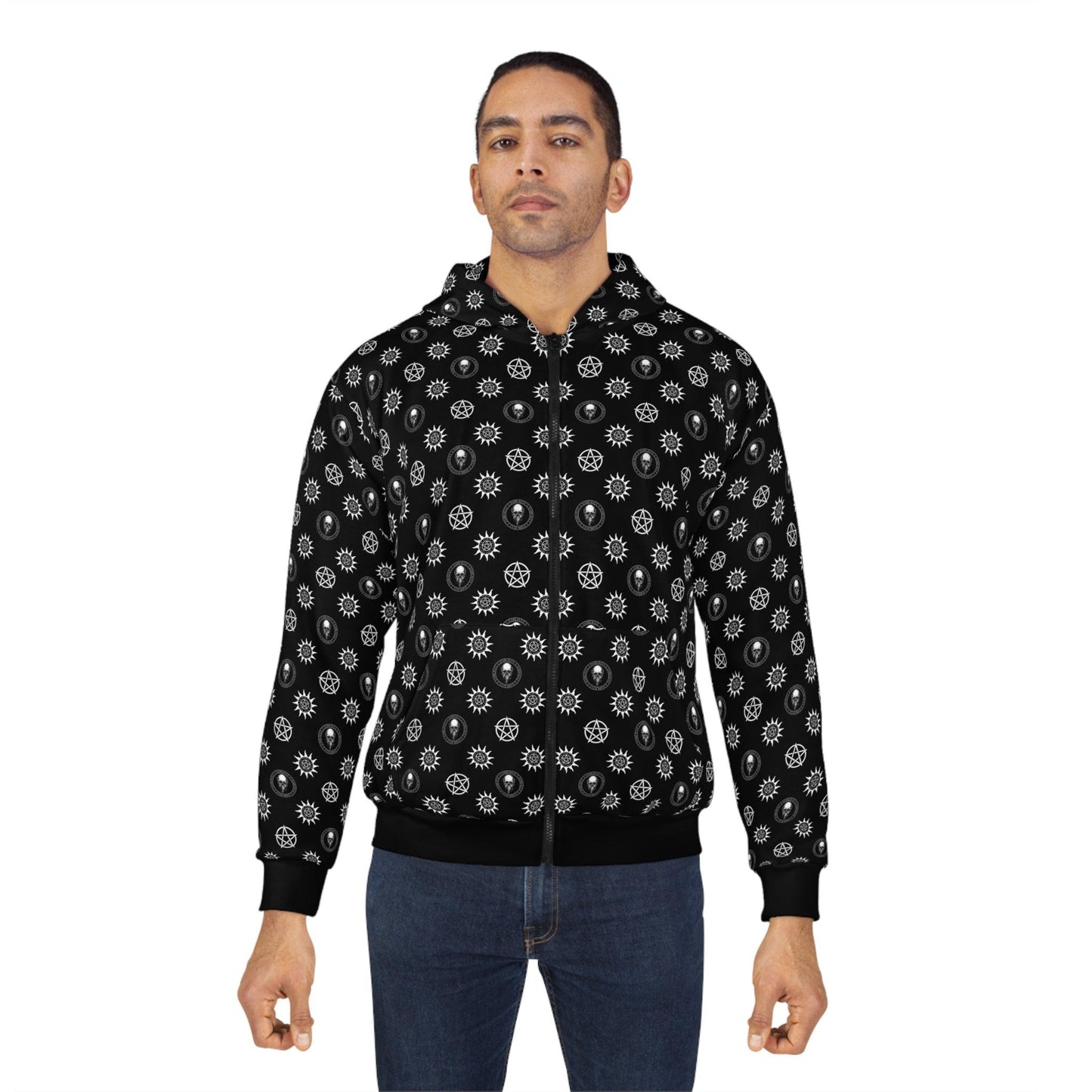 Dark Kult Unisex Zip Hoodie Verdine Daniels