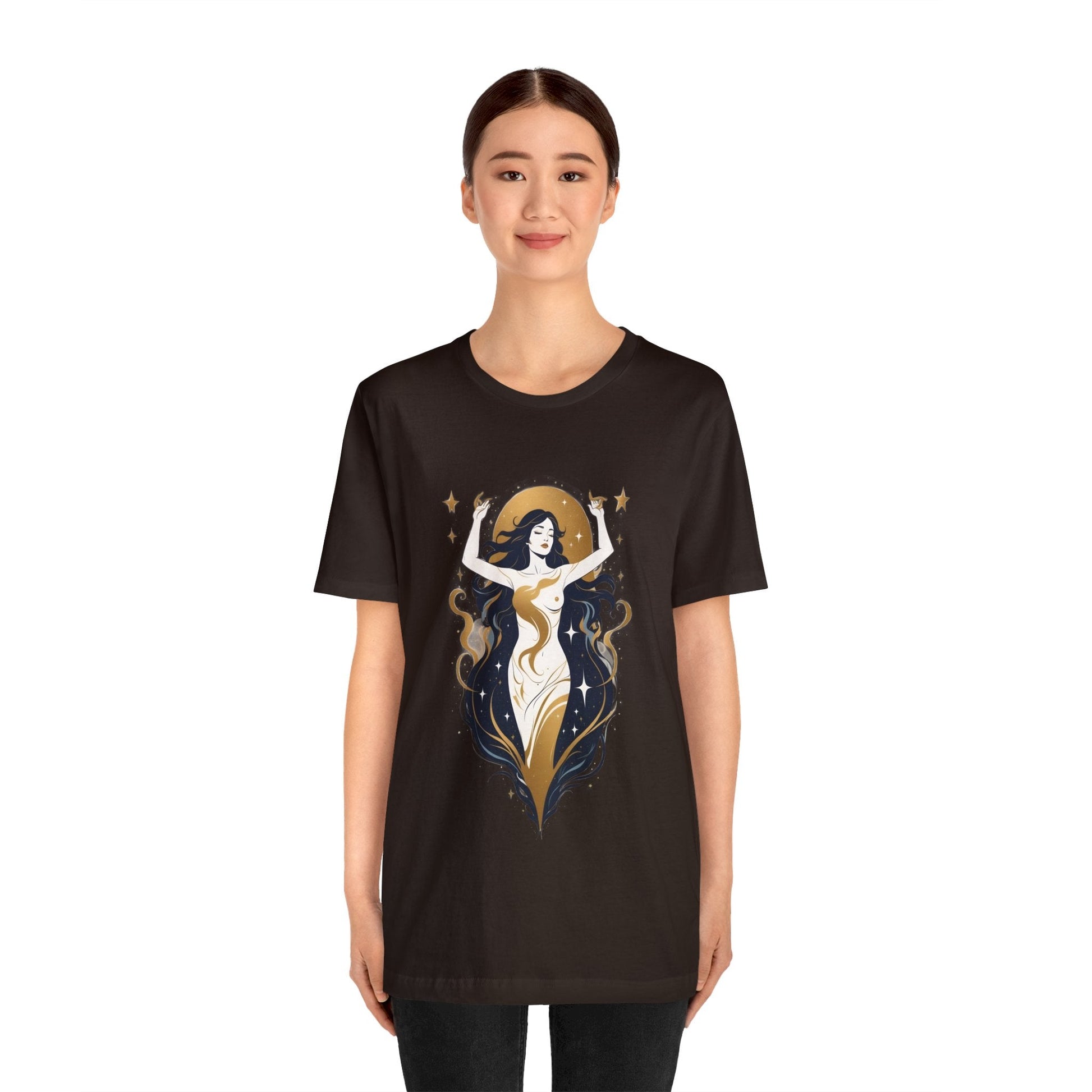 Dark Kult - Zodiac Collection - Aquarius - Unisex Jersey Short Sleeve Tee Verdine Daniels