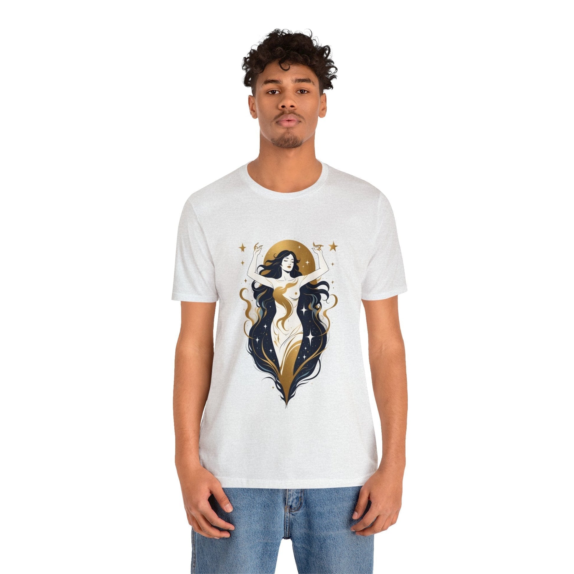 Dark Kult - Zodiac Collection - Aquarius - Unisex Jersey Short Sleeve Tee Verdine Daniels