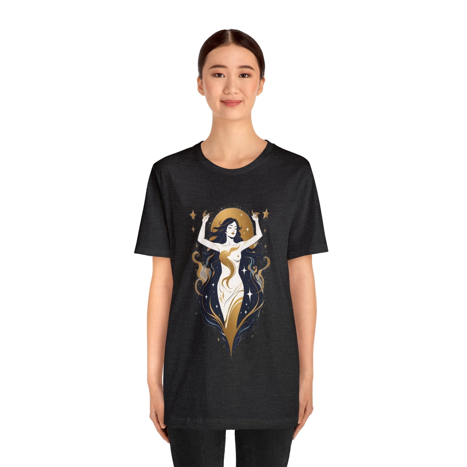 Dark Kult - Zodiac Collection - Aquarius - Unisex Jersey Short Sleeve Tee Verdine Daniels