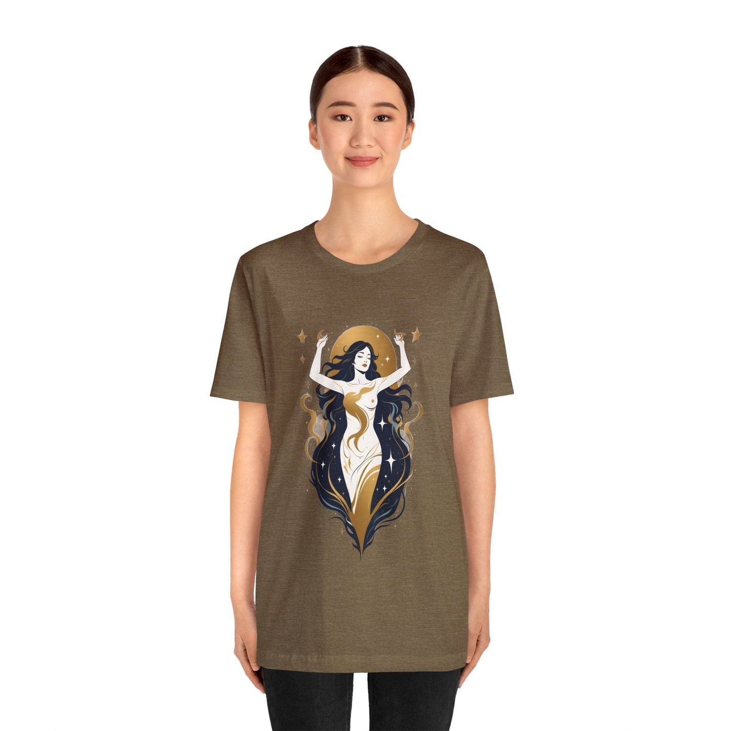 Dark Kult - Zodiac Collection - Aquarius - Unisex Jersey Short Sleeve Tee Verdine Daniels