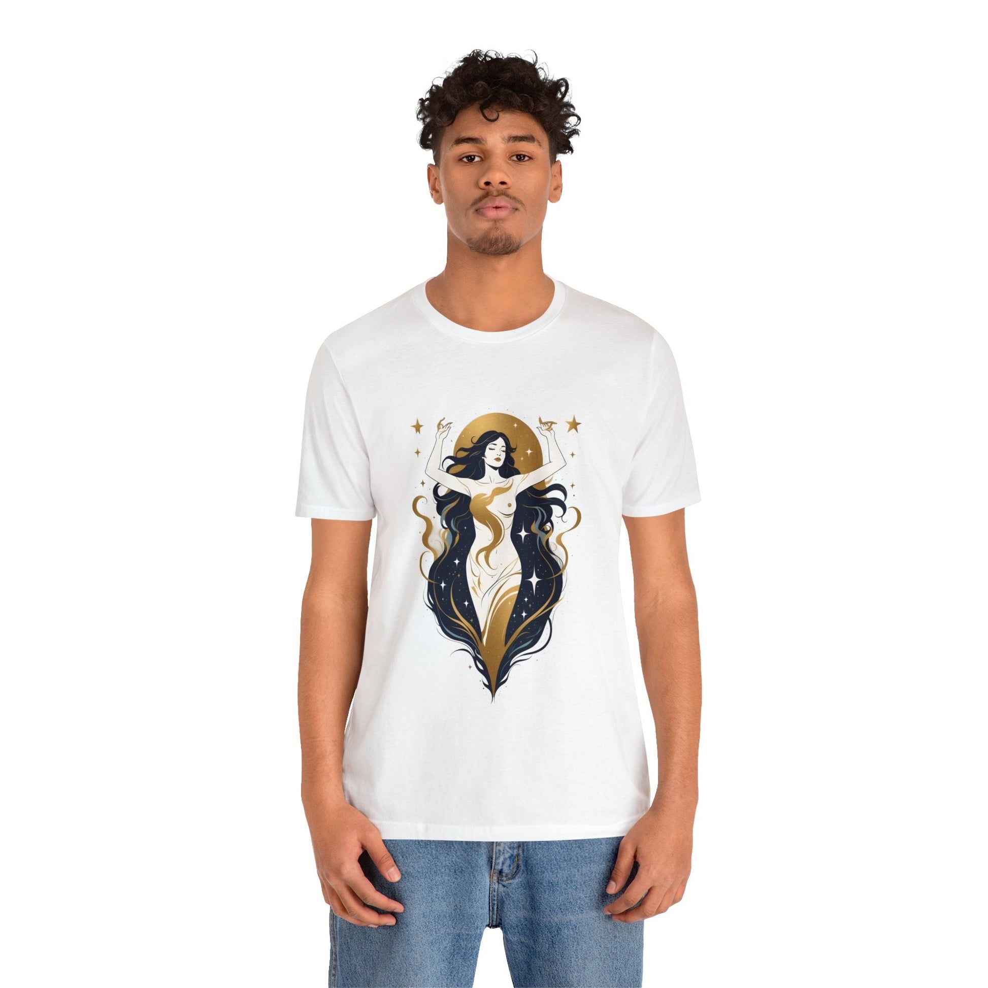 Dark Kult - Zodiac Collection - Aquarius - Unisex Jersey Short Sleeve Tee Verdine Daniels