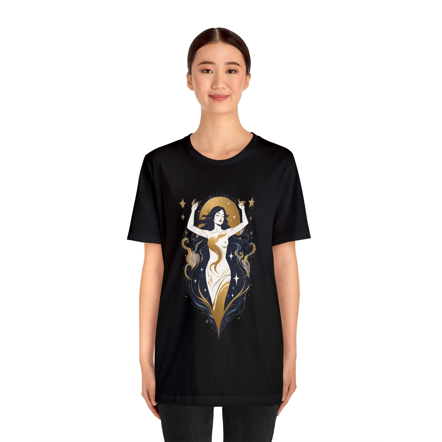 Dark Kult - Zodiac Collection - Aquarius - Unisex Jersey Short Sleeve Tee Verdine Daniels