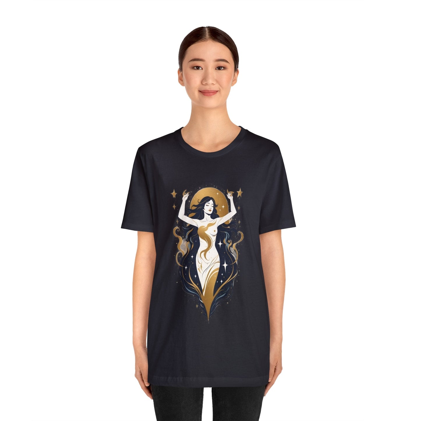 Dark Kult - Zodiac Collection - Aquarius - Unisex Jersey Short Sleeve Tee Verdine Daniels