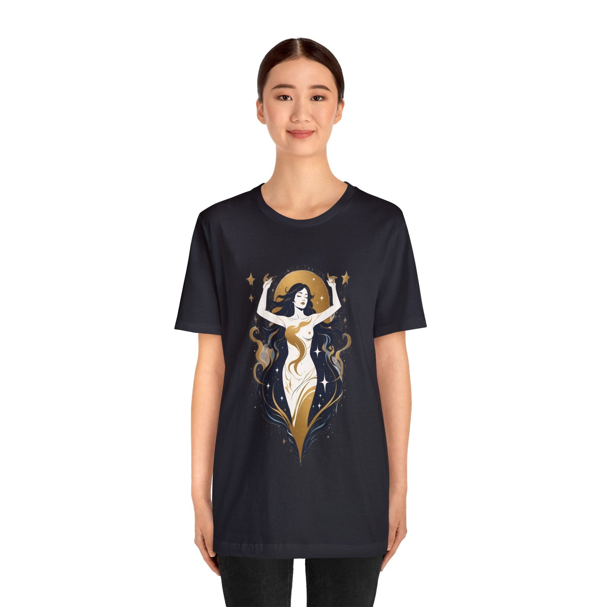 Dark Kult - Zodiac Collection - Aquarius - Unisex Jersey Short Sleeve Tee Verdine Daniels