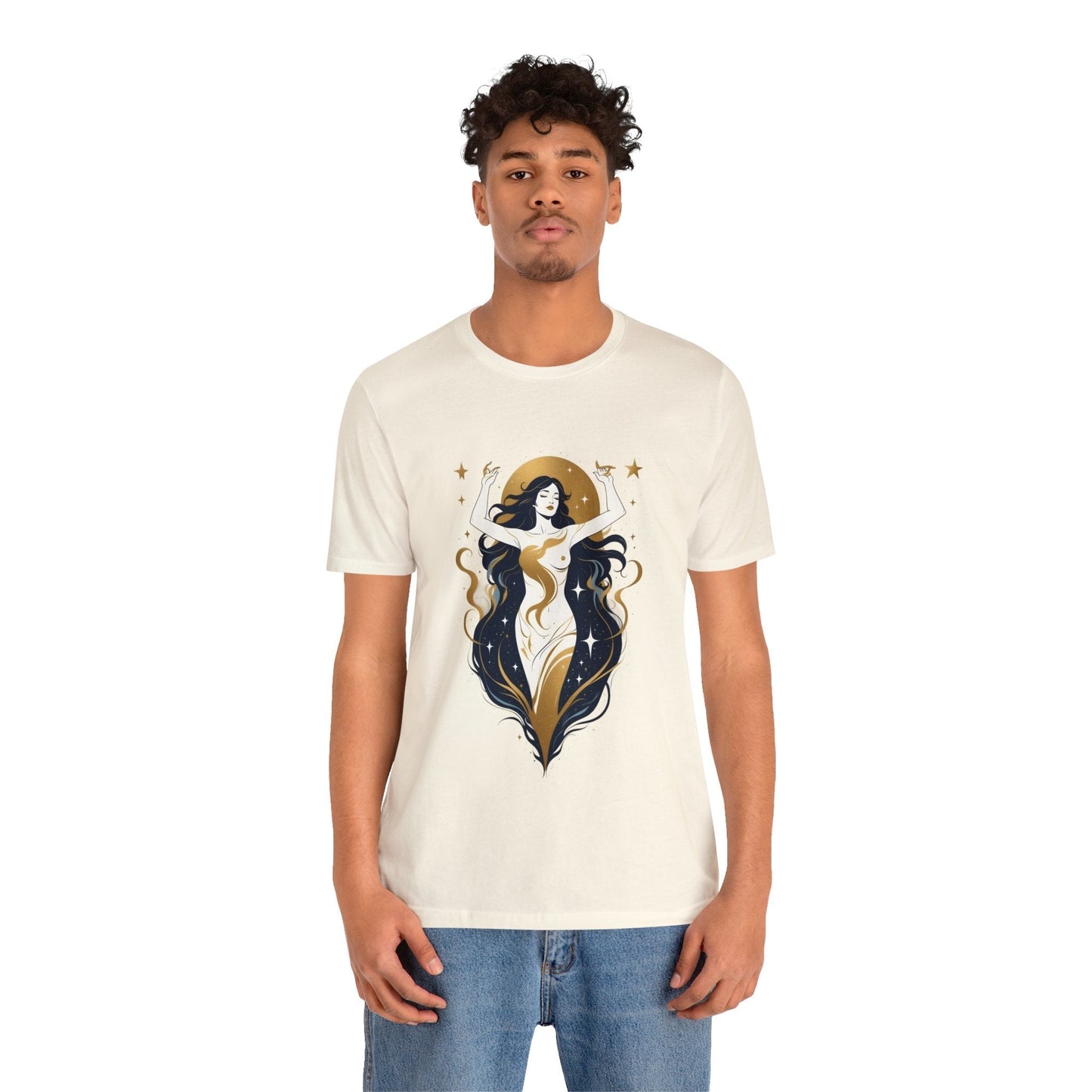 Dark Kult - Zodiac Collection - Aquarius - Unisex Jersey Short Sleeve Tee Verdine Daniels