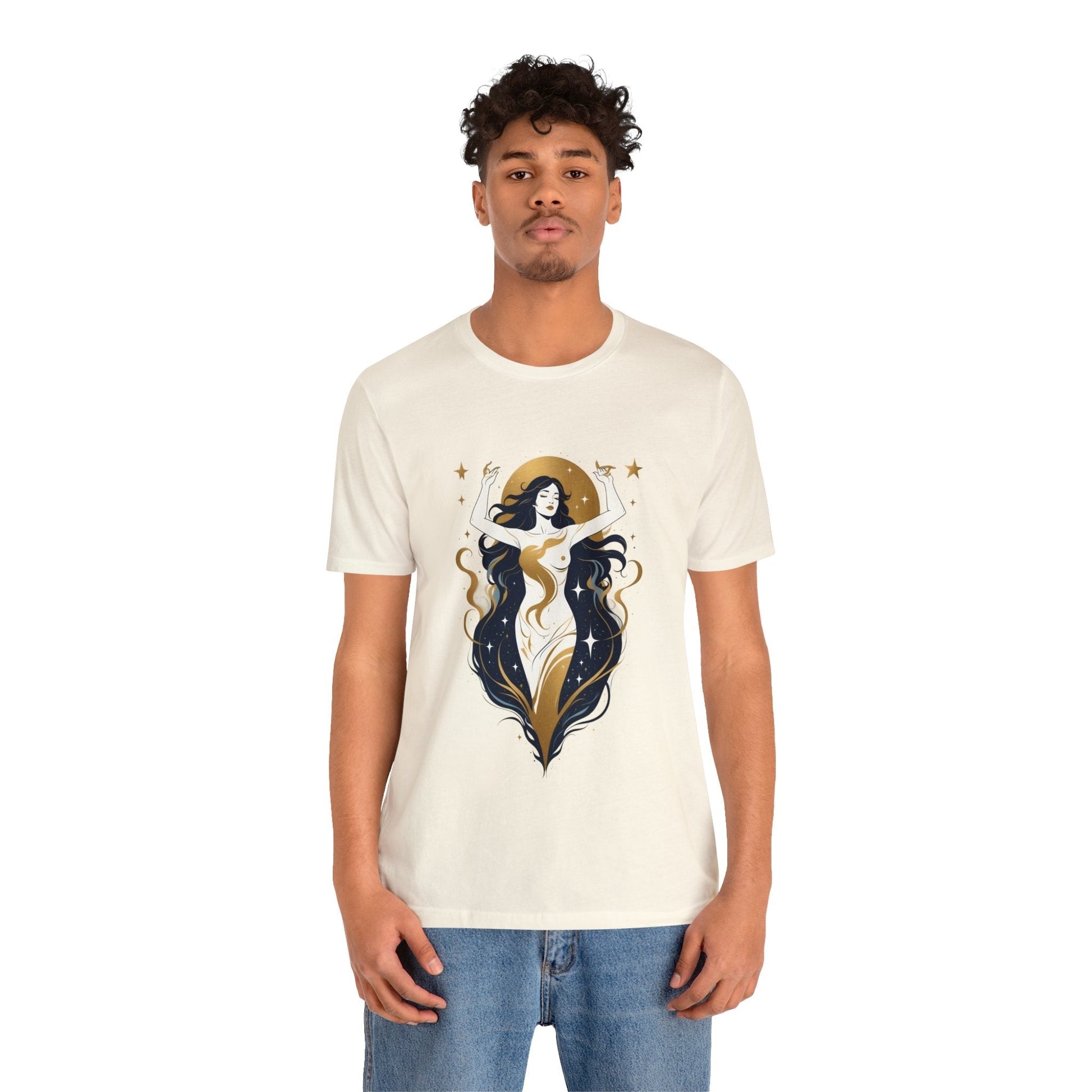 Dark Kult - Zodiac Collection - Aquarius - Unisex Jersey Short Sleeve Tee Verdine Daniels