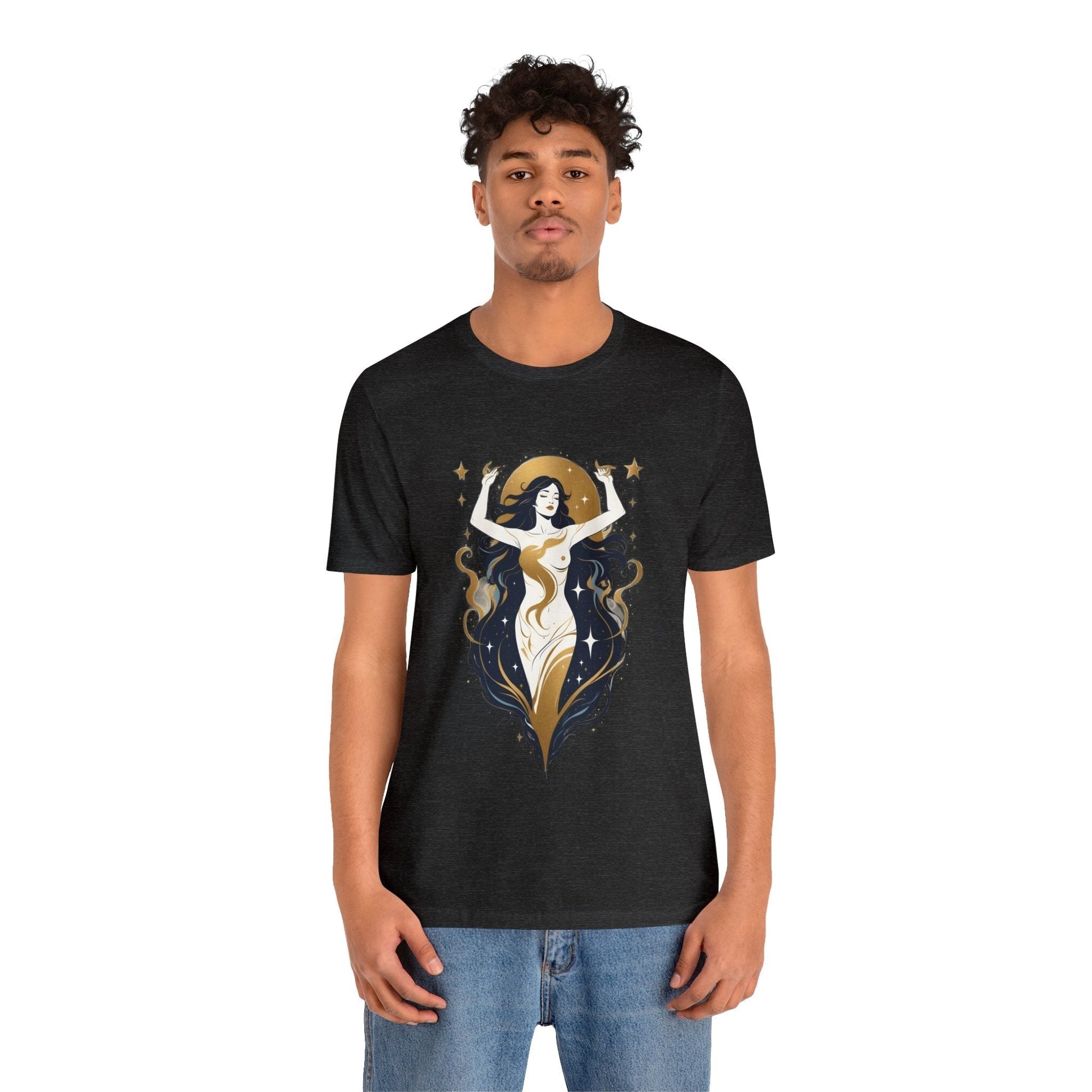 Dark Kult - Zodiac Collection - Aquarius - Unisex Jersey Short Sleeve Tee Verdine Daniels