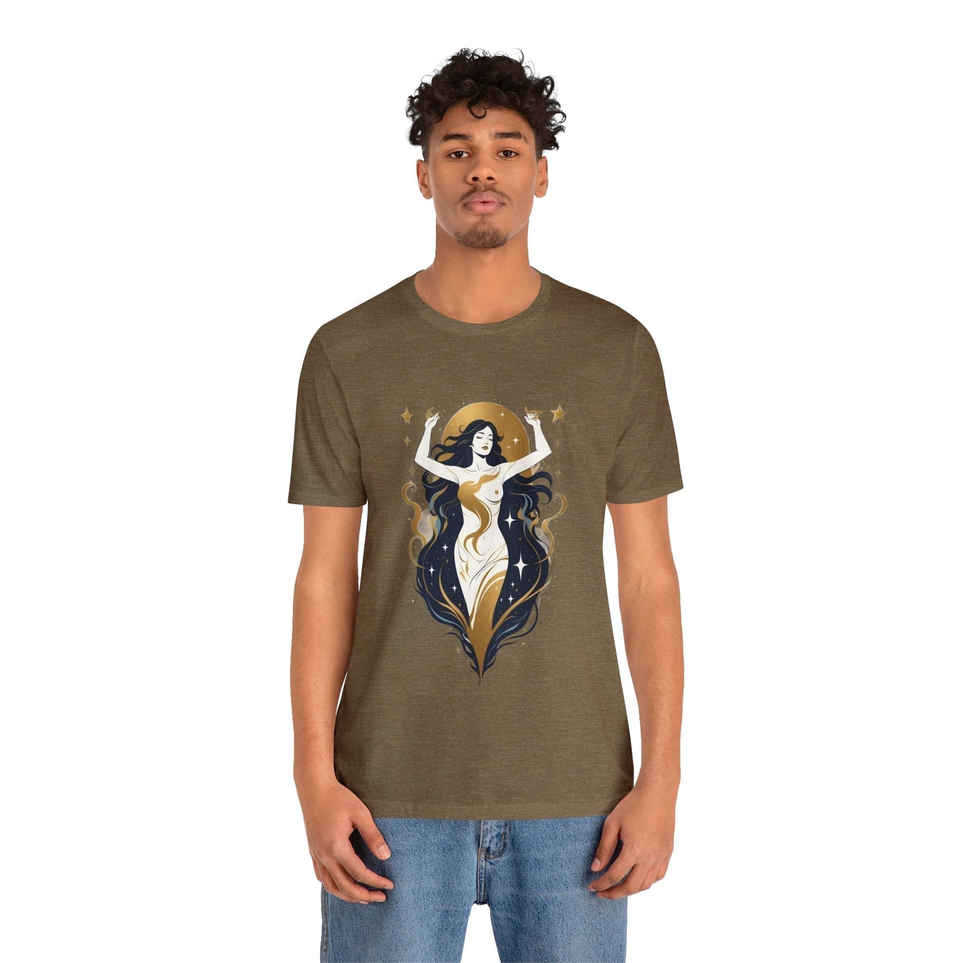 Dark Kult - Zodiac Collection - Aquarius - Unisex Jersey Short Sleeve Tee Verdine Daniels