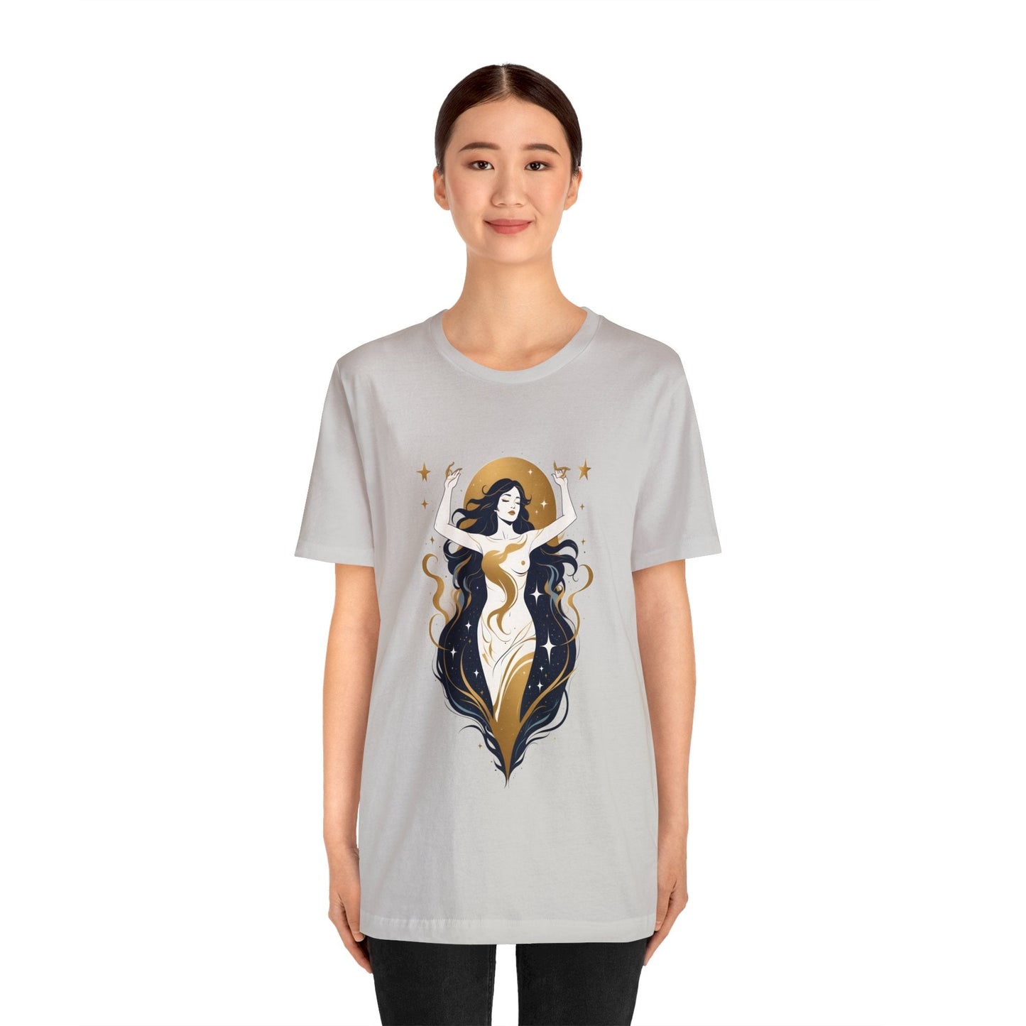 Dark Kult - Zodiac Collection - Aquarius - Unisex Jersey Short Sleeve Tee Verdine Daniels