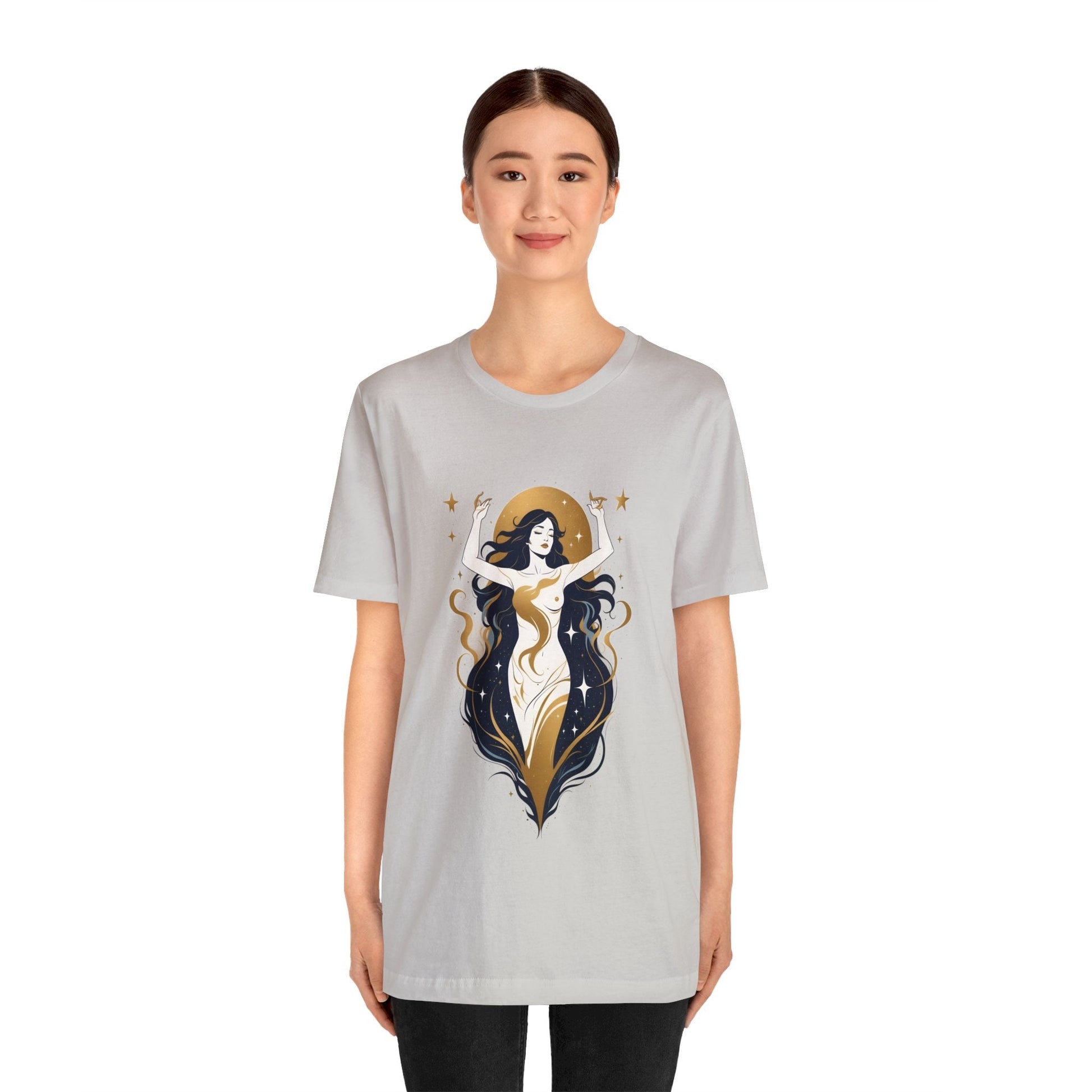 Dark Kult - Zodiac Collection - Aquarius - Unisex Jersey Short Sleeve Tee Verdine Daniels