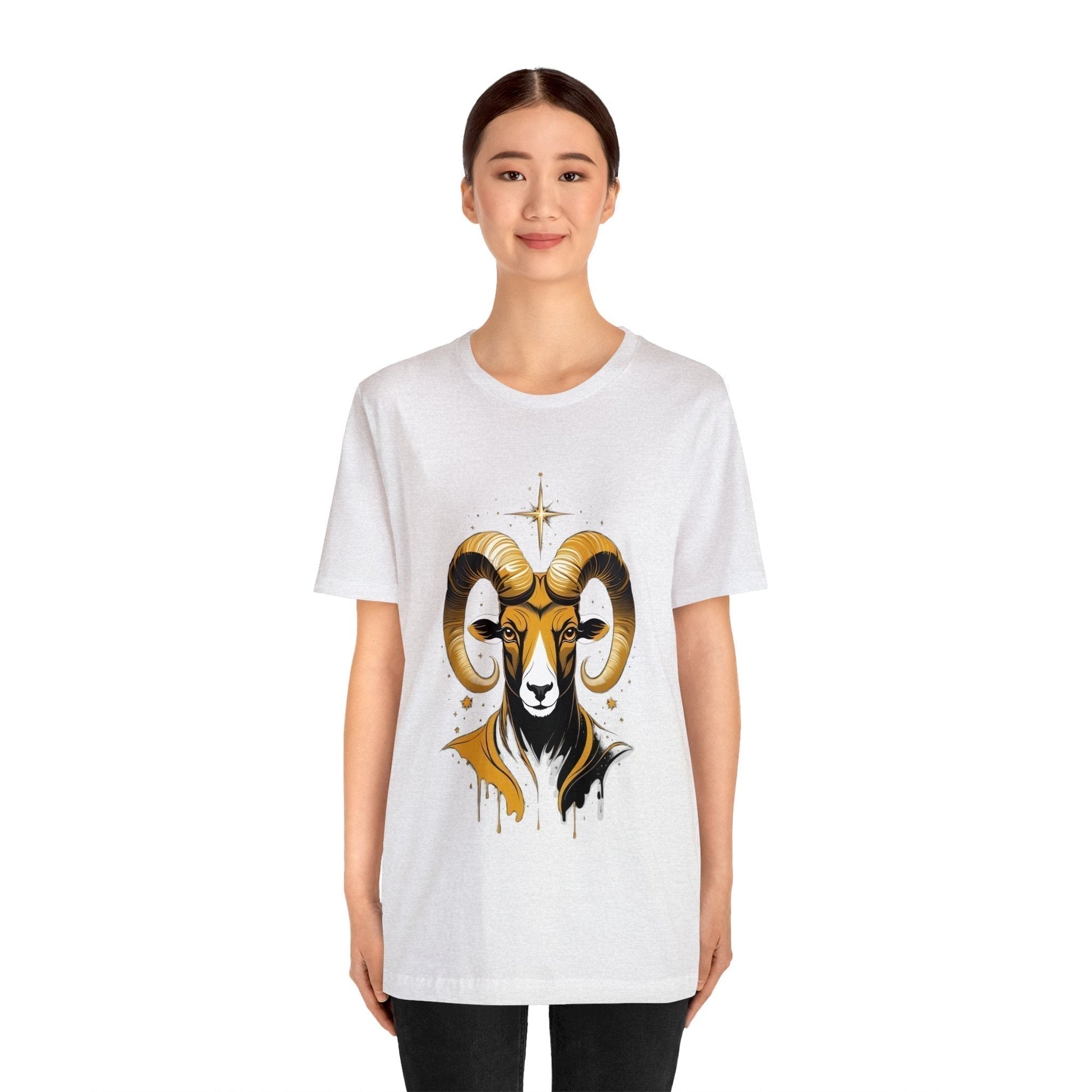 Dark Kult - Zodiac Collection - Aries - Unisex Jersey Short Sleeve Tee Verdine Daniels