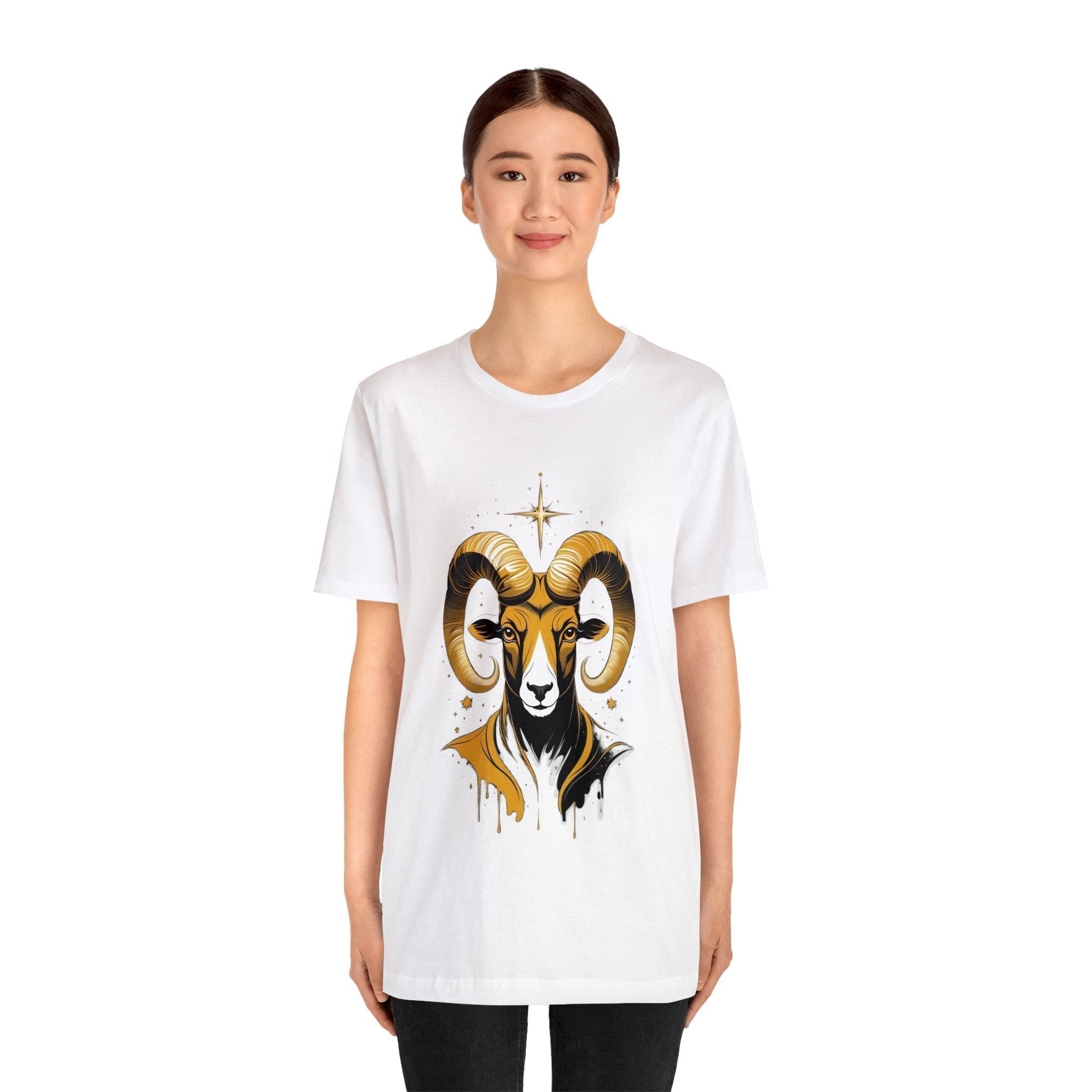 Dark Kult - Zodiac Collection - Aries - Unisex Jersey Short Sleeve Tee Verdine Daniels