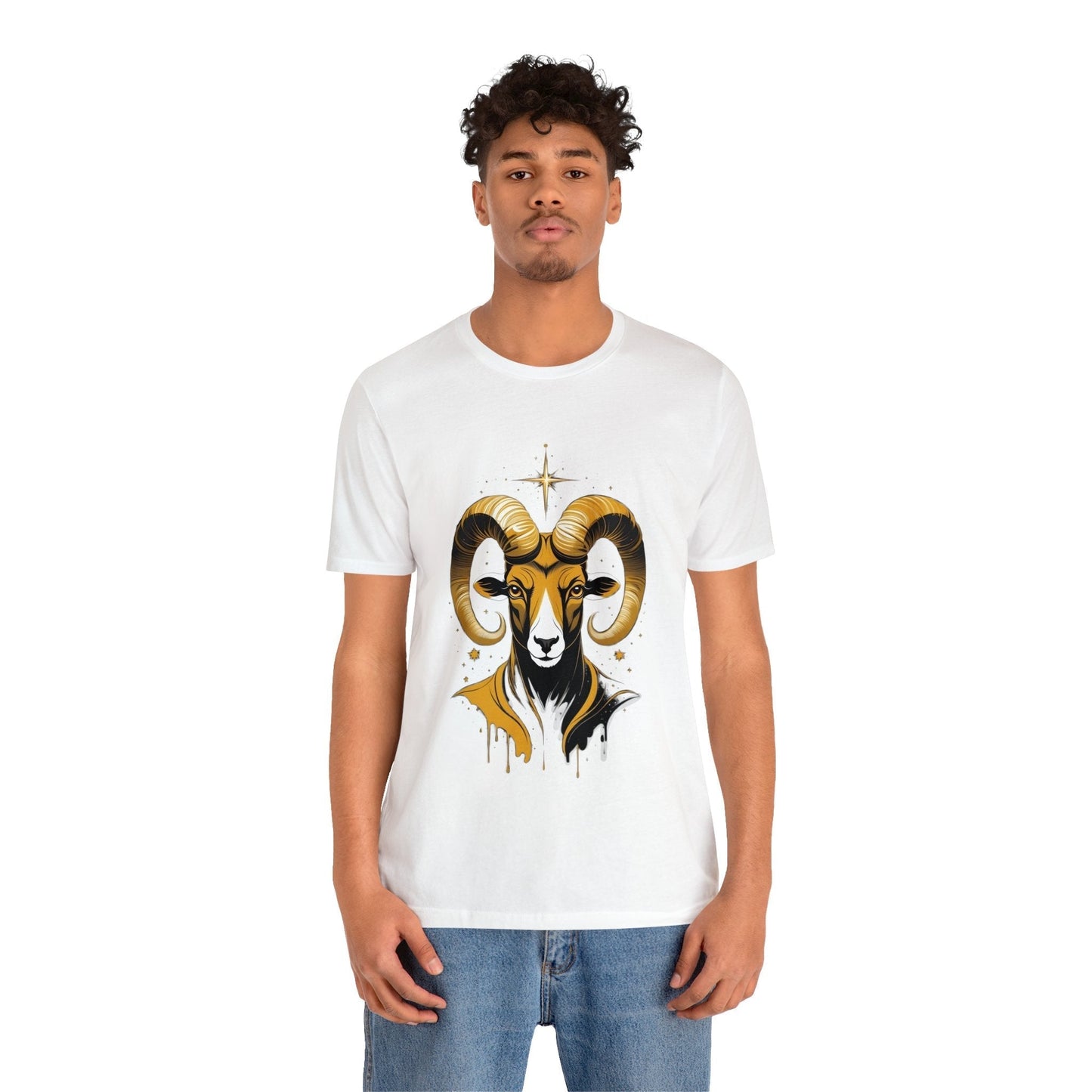 Dark Kult - Zodiac Collection - Aries - Unisex Jersey Short Sleeve Tee Verdine Daniels