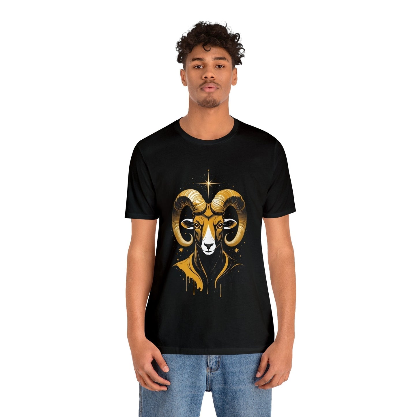 Dark Kult - Zodiac Collection - Aries - Unisex Jersey Short Sleeve Tee Verdine Daniels