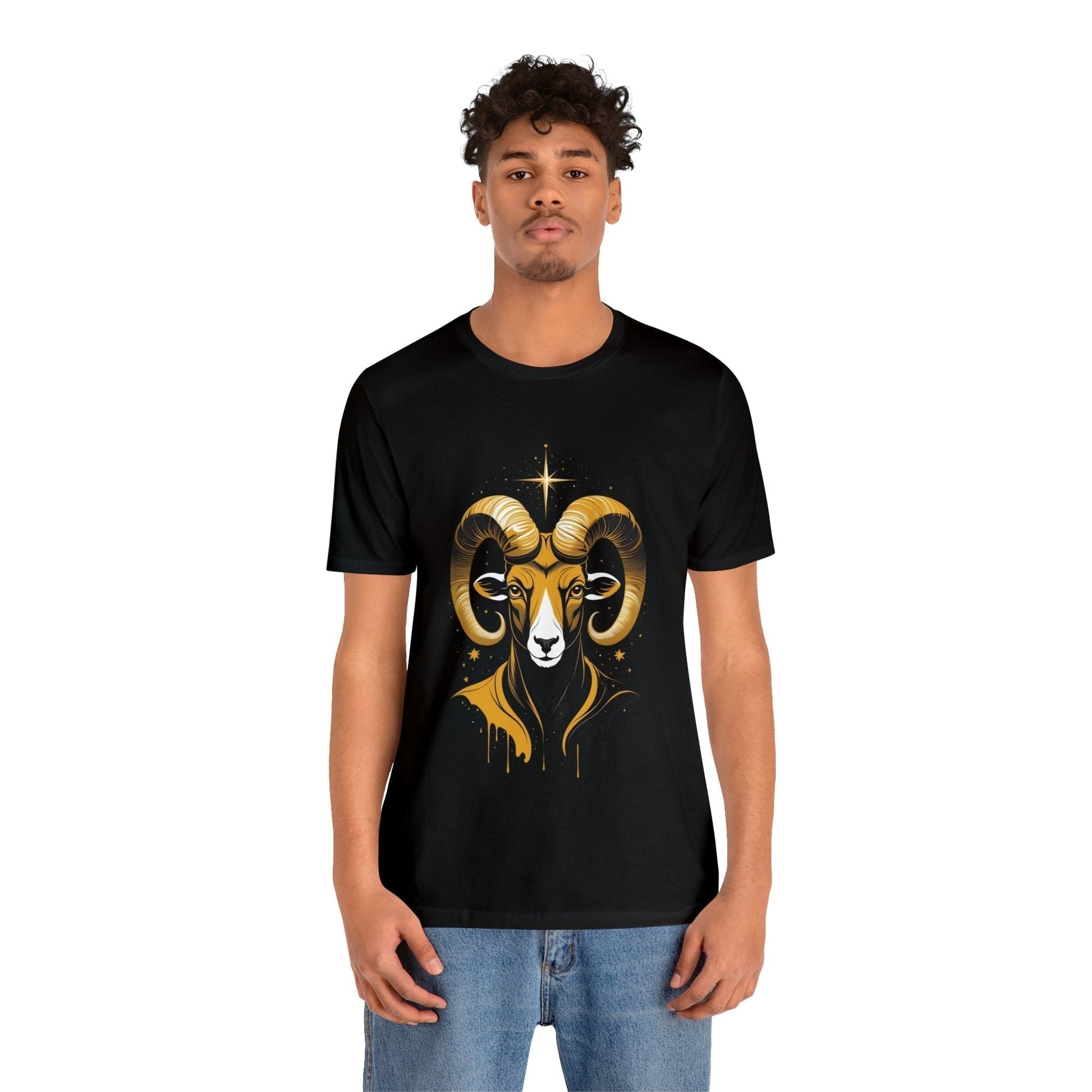 Dark Kult - Zodiac Collection - Aries - Unisex Jersey Short Sleeve Tee Verdine Daniels
