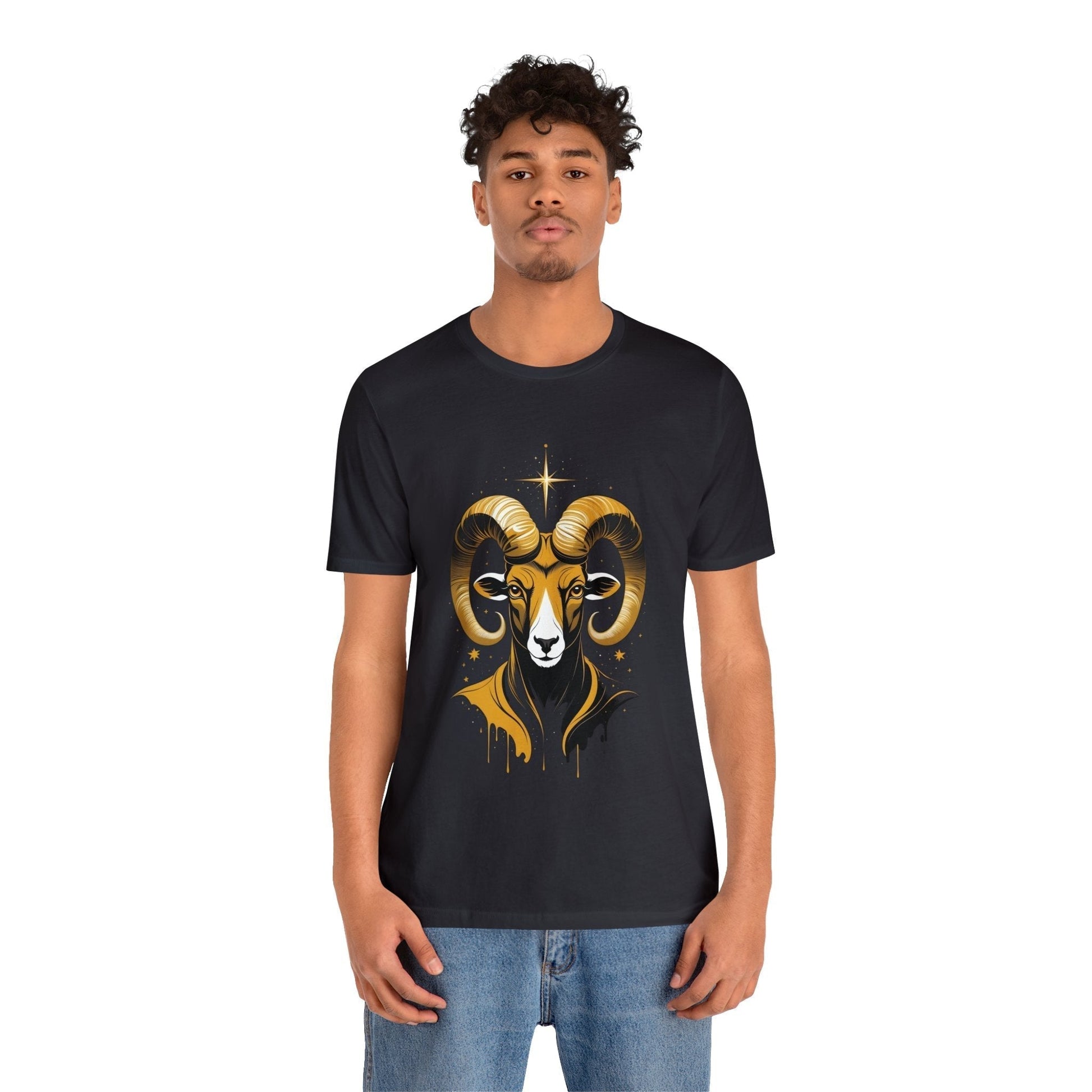 Dark Kult - Zodiac Collection - Aries - Unisex Jersey Short Sleeve Tee Verdine Daniels