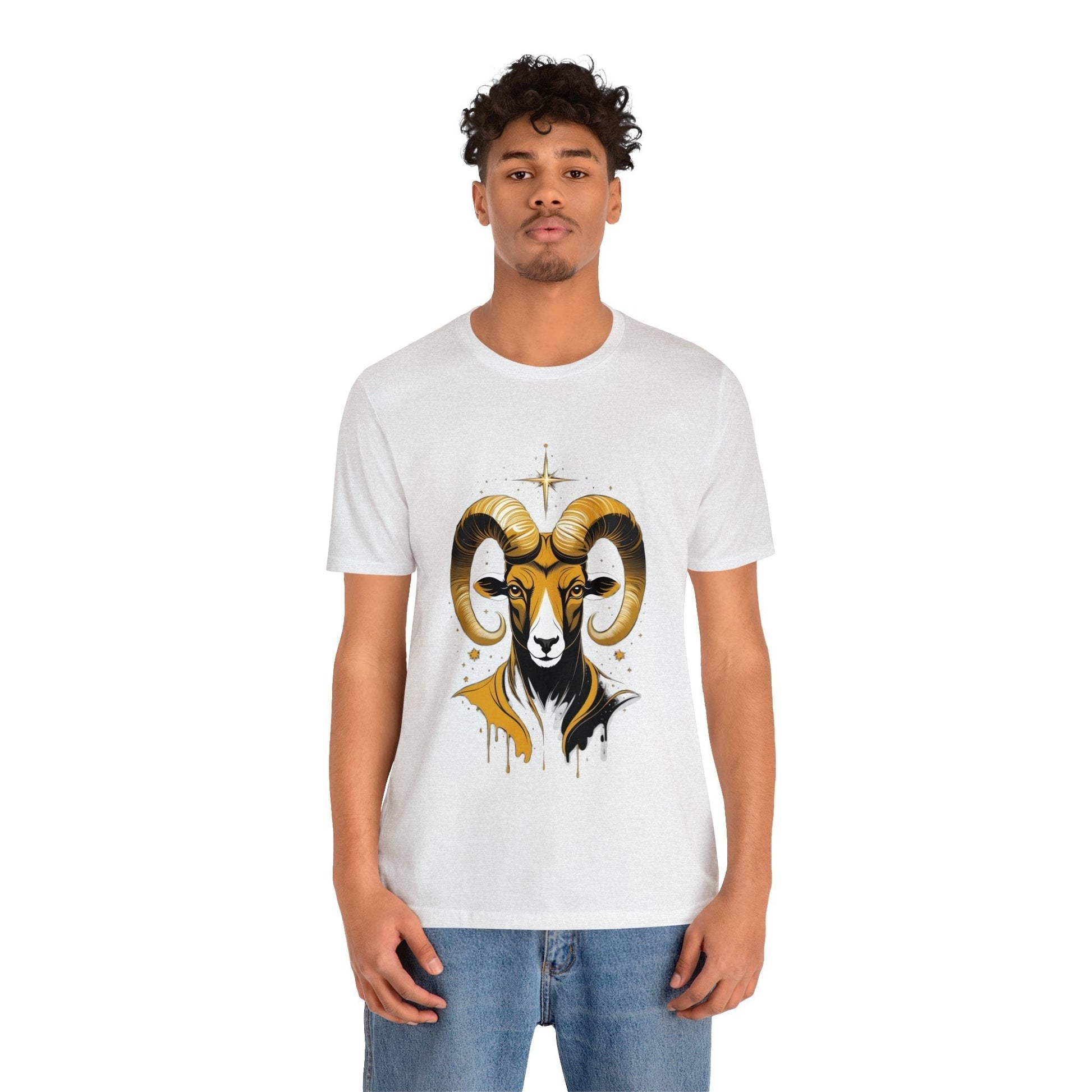 Dark Kult - Zodiac Collection - Aries - Unisex Jersey Short Sleeve Tee Verdine Daniels