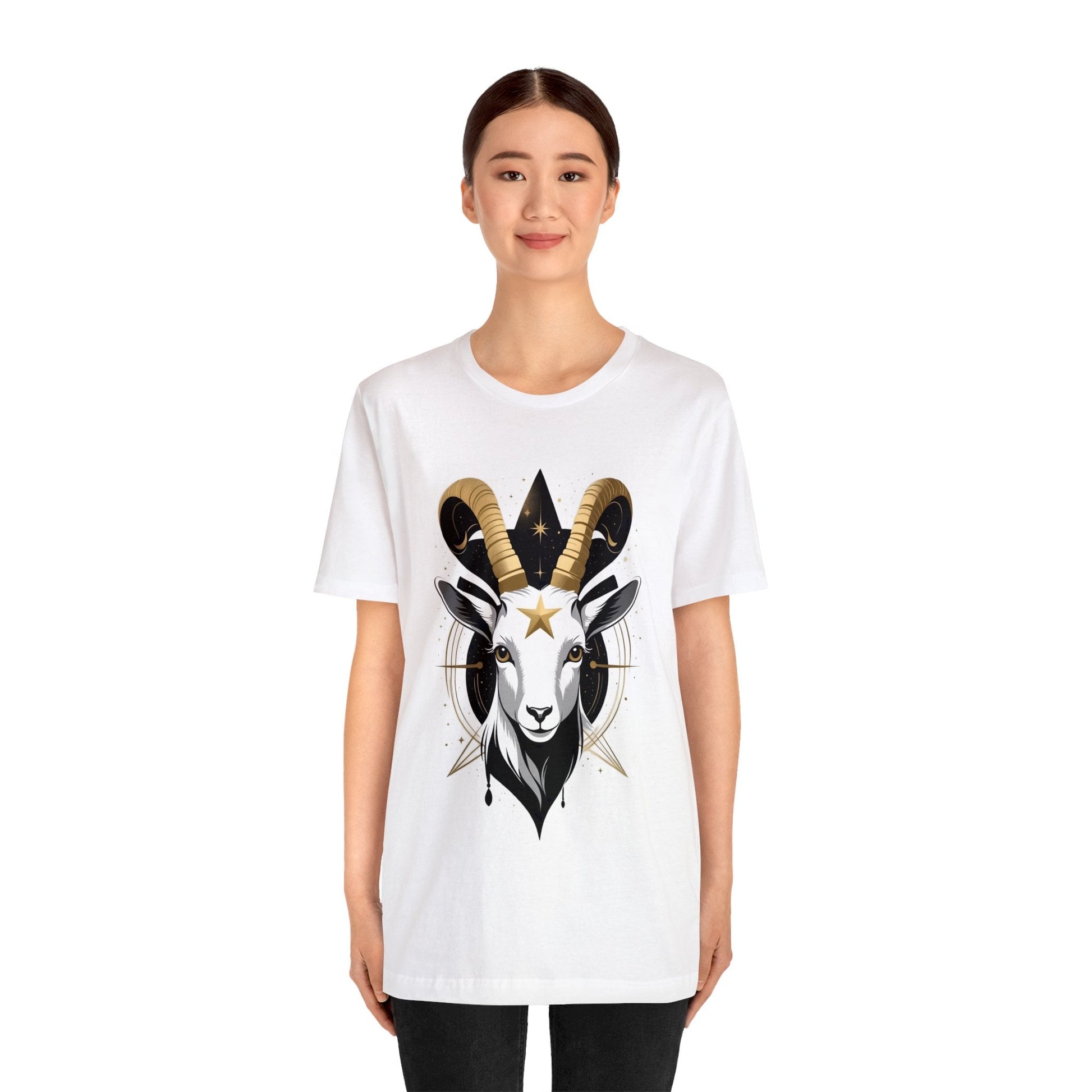 Dark Kult - Zodiac Collection - Capricorn - Unisex Jersey Short Sleeve Tee Verdine Daniels
