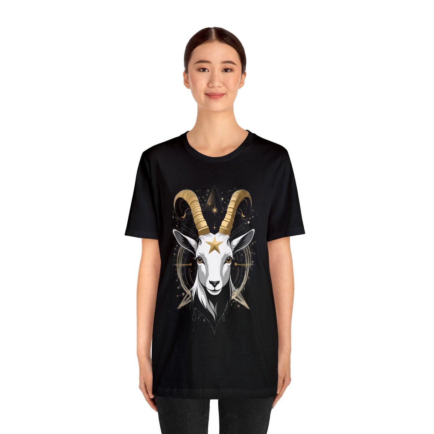 Dark Kult - Zodiac Collection - Capricorn - Unisex Jersey Short Sleeve Tee Verdine Daniels