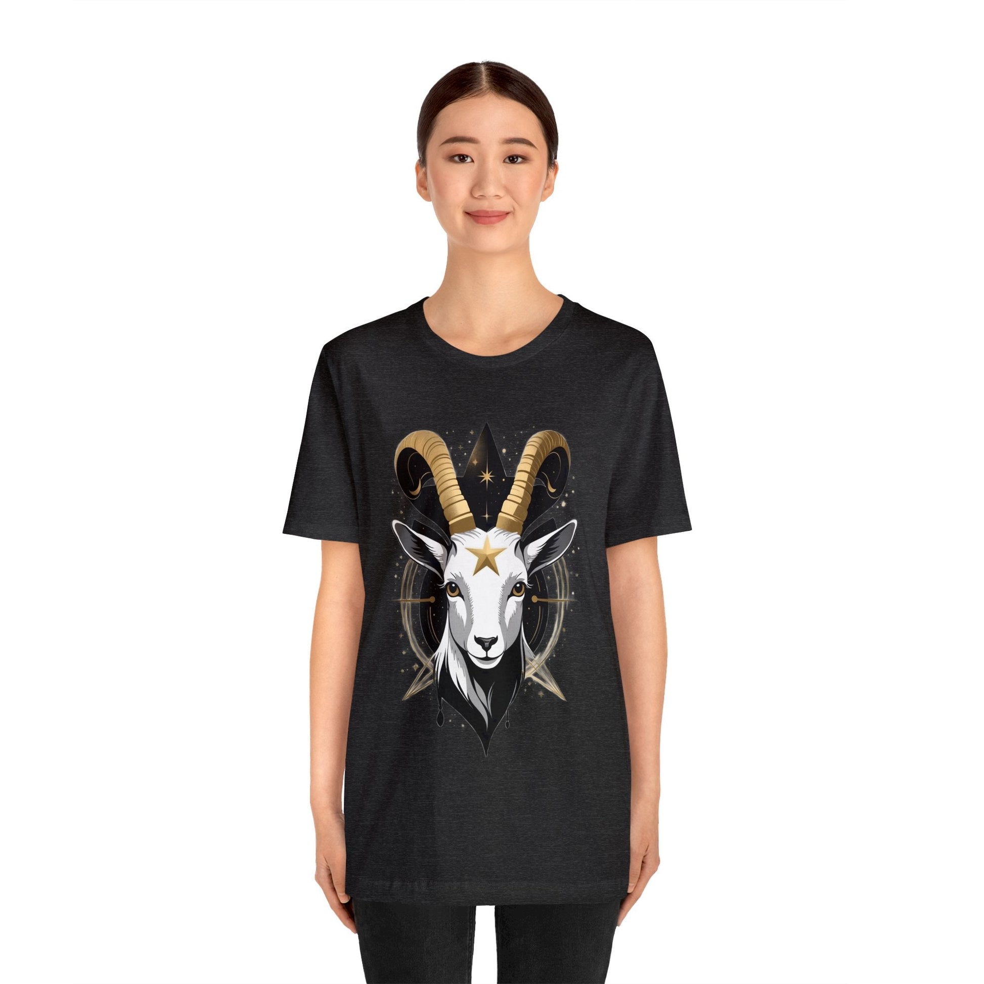 Dark Kult - Zodiac Collection - Capricorn - Unisex Jersey Short Sleeve Tee Verdine Daniels