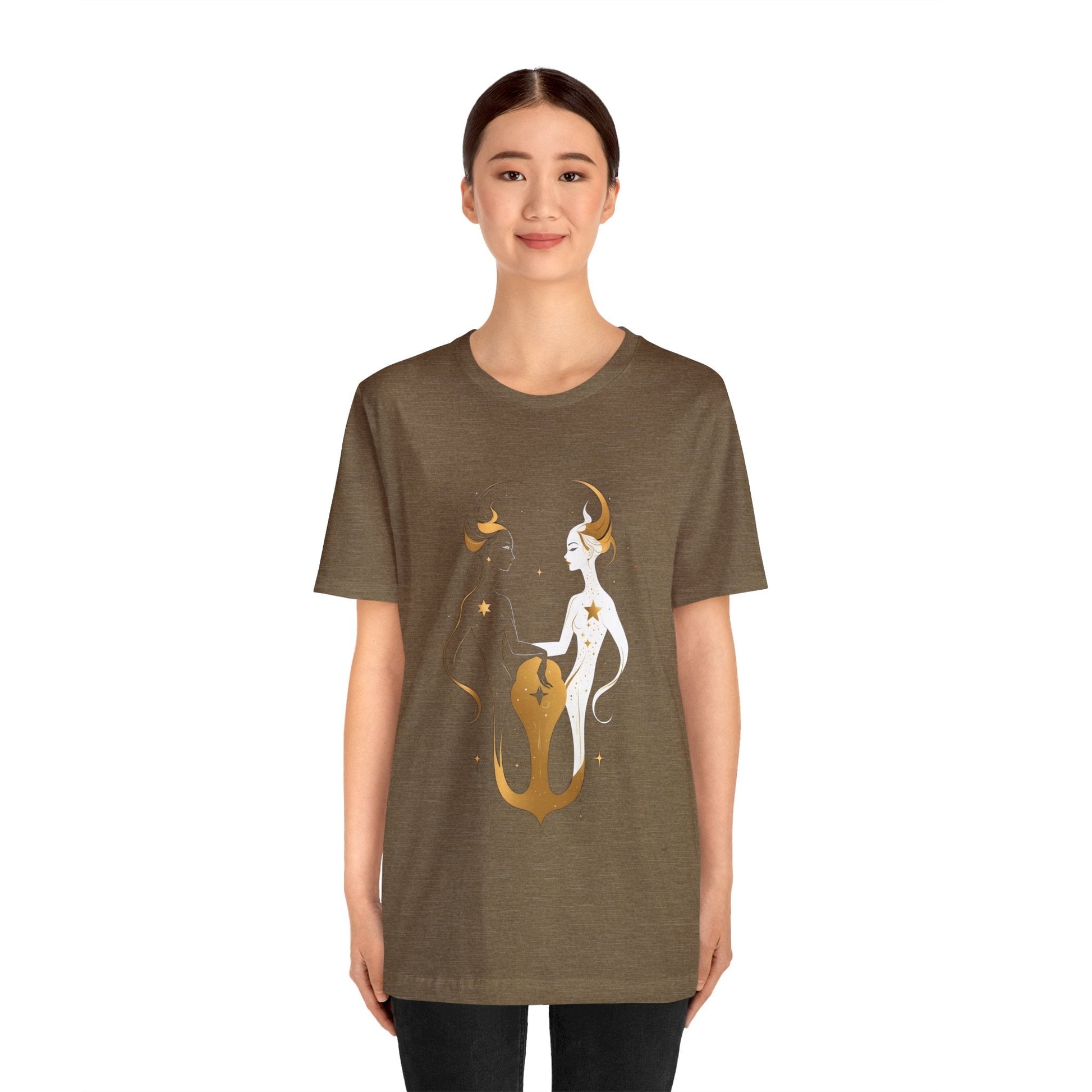 Dark Kult - Zodiac Collection - Gemini - Unisex Jersey Short Sleeve Tee Verdine Daniels
