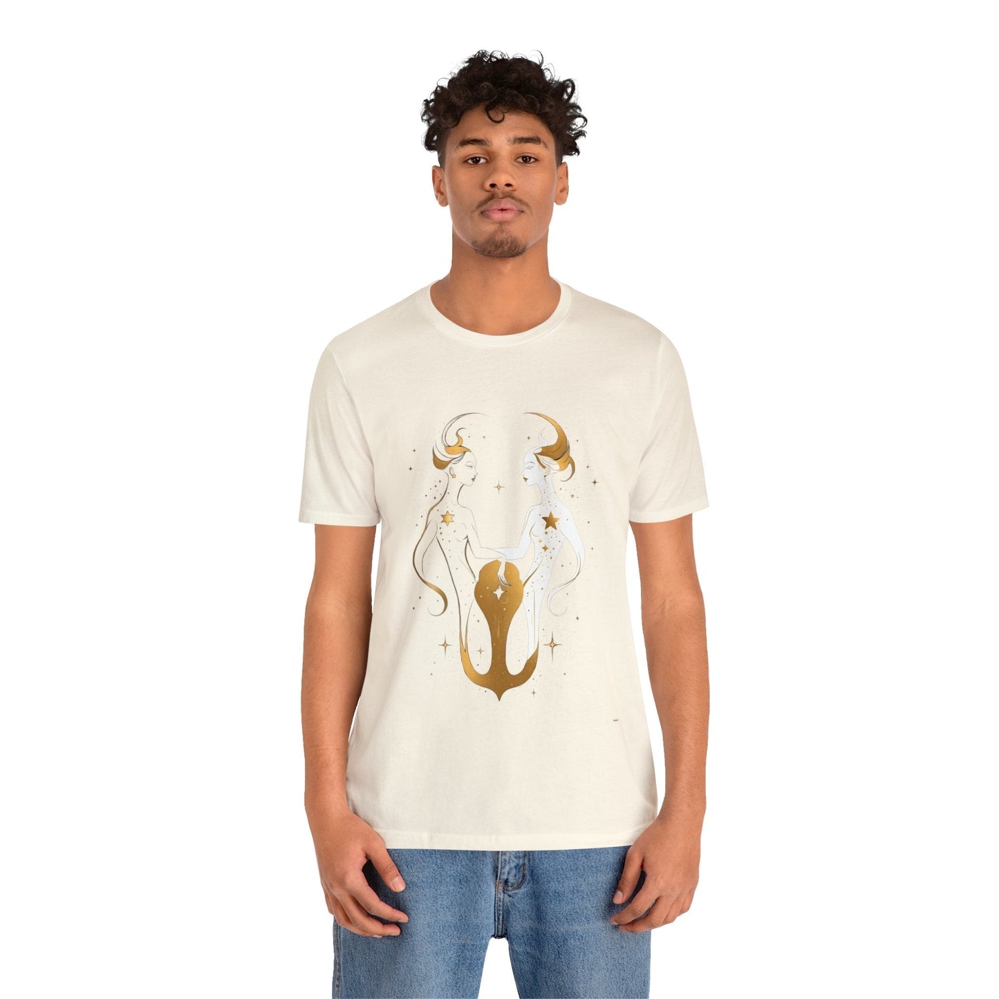 Dark Kult - Zodiac Collection - Gemini - Unisex Jersey Short Sleeve Tee Verdine Daniels