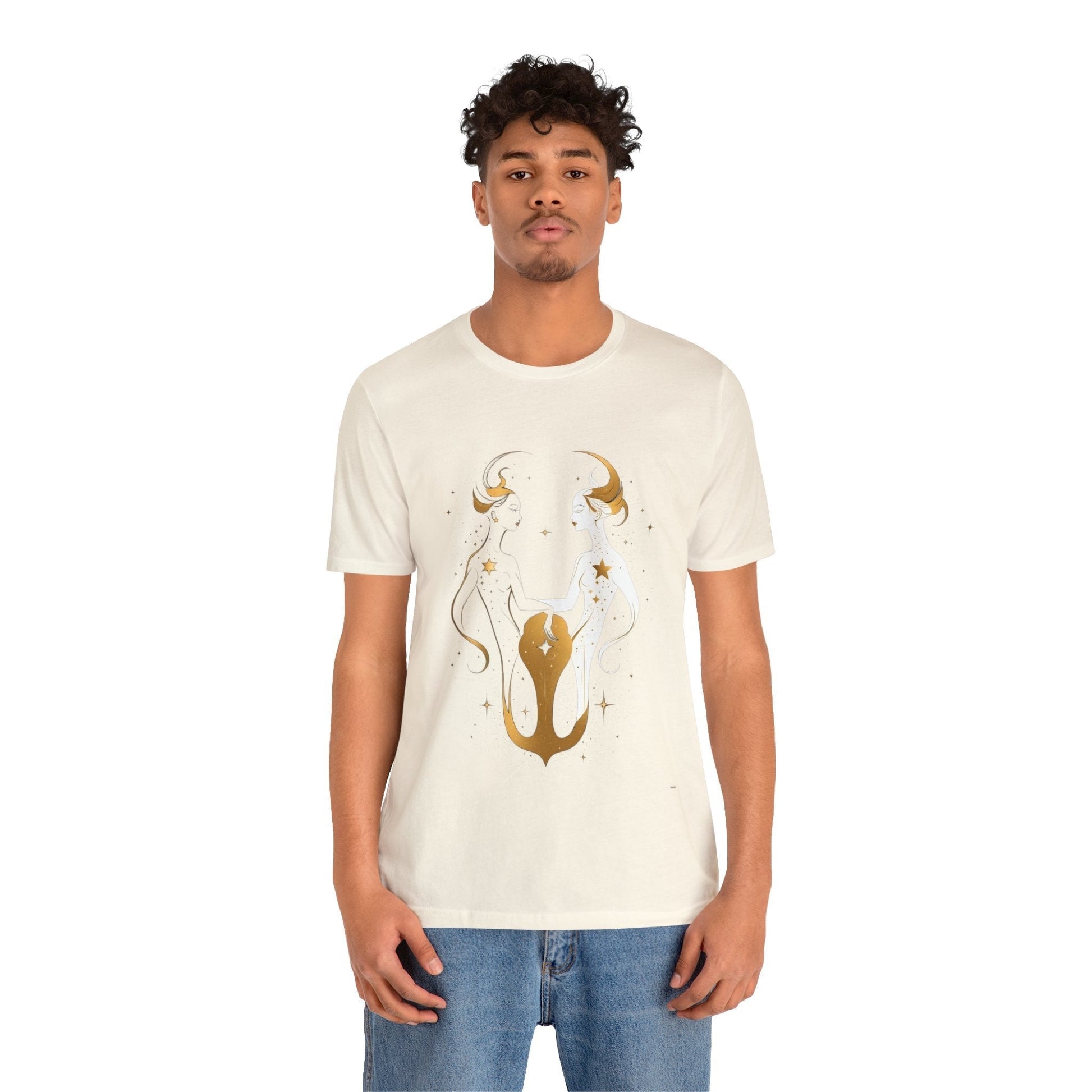 Dark Kult - Zodiac Collection - Gemini - Unisex Jersey Short Sleeve Tee Verdine Daniels