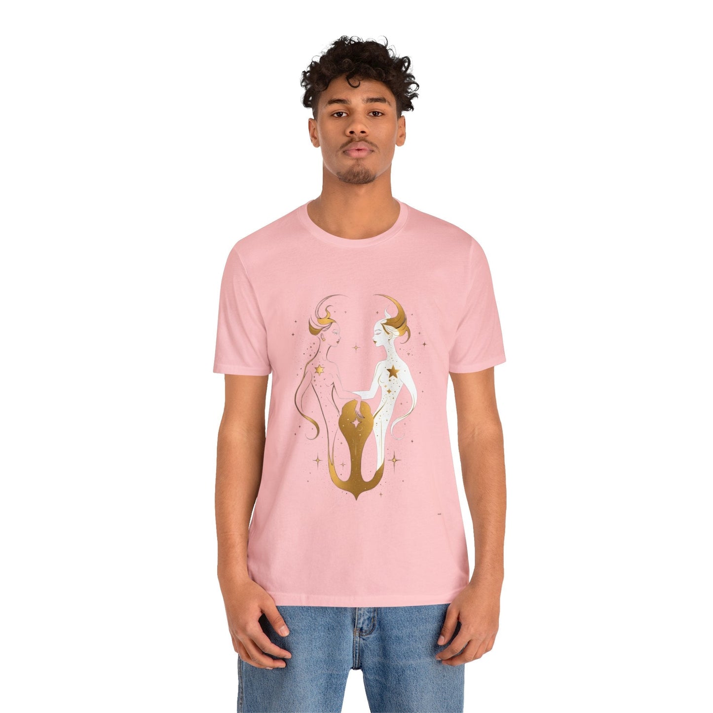 Dark Kult - Zodiac Collection - Gemini - Unisex Jersey Short Sleeve Tee Verdine Daniels